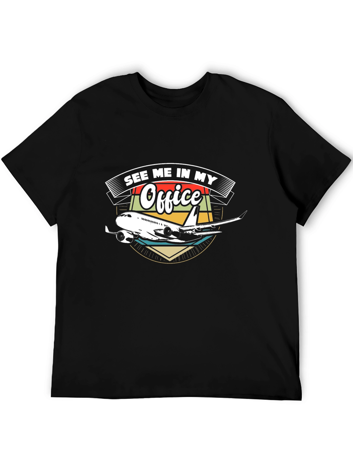 See Me In My Office Airplane T-Shirt