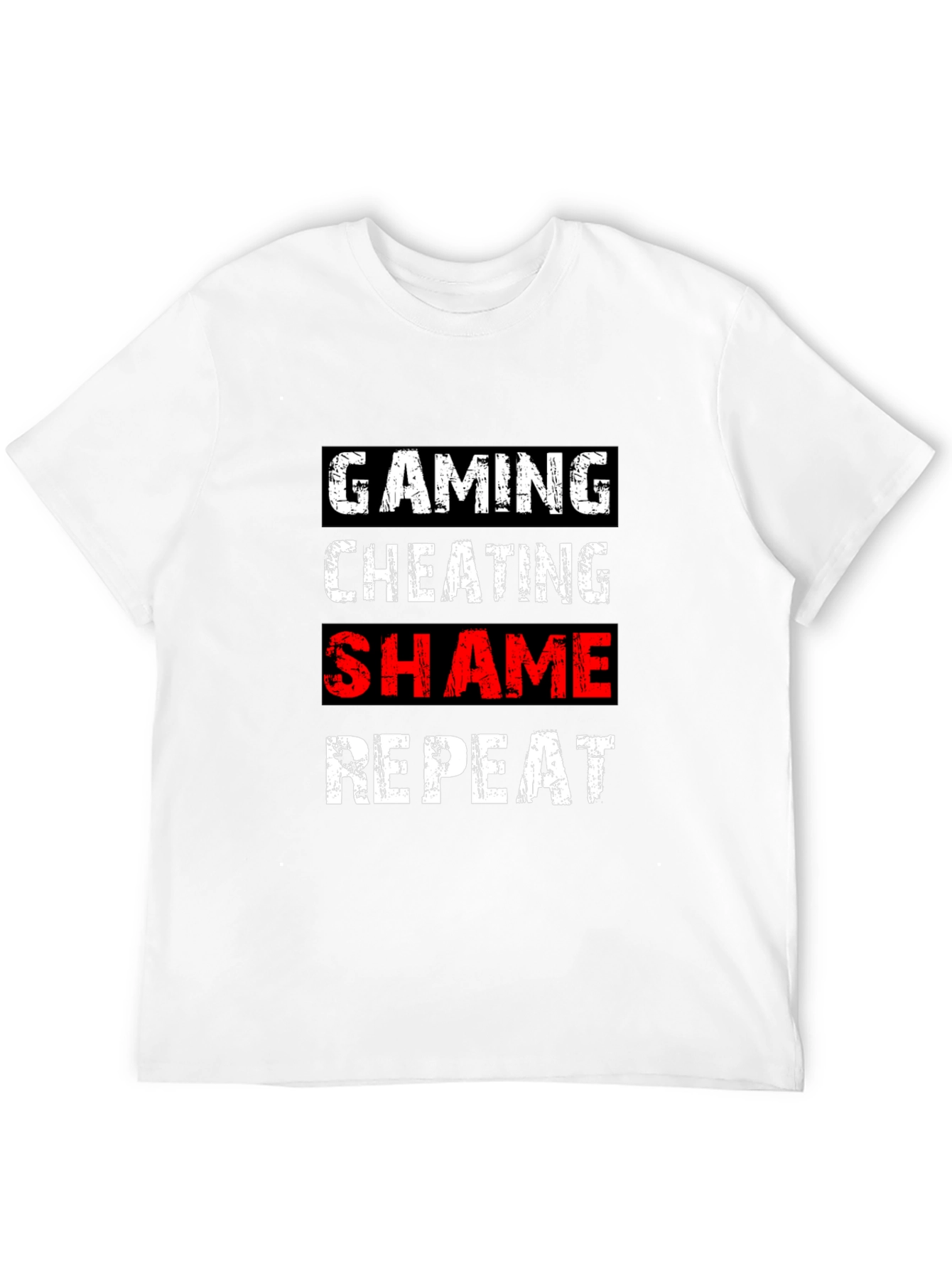 Gaming Cheating Shame Repeat T-Shirt
