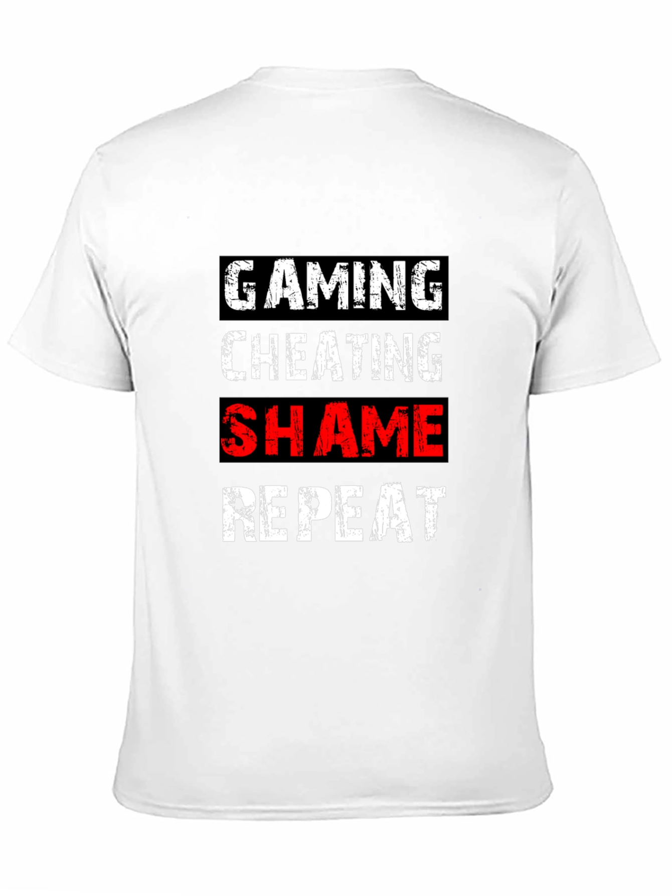 Gaming Cheating Shame Repeat T-Shirt
