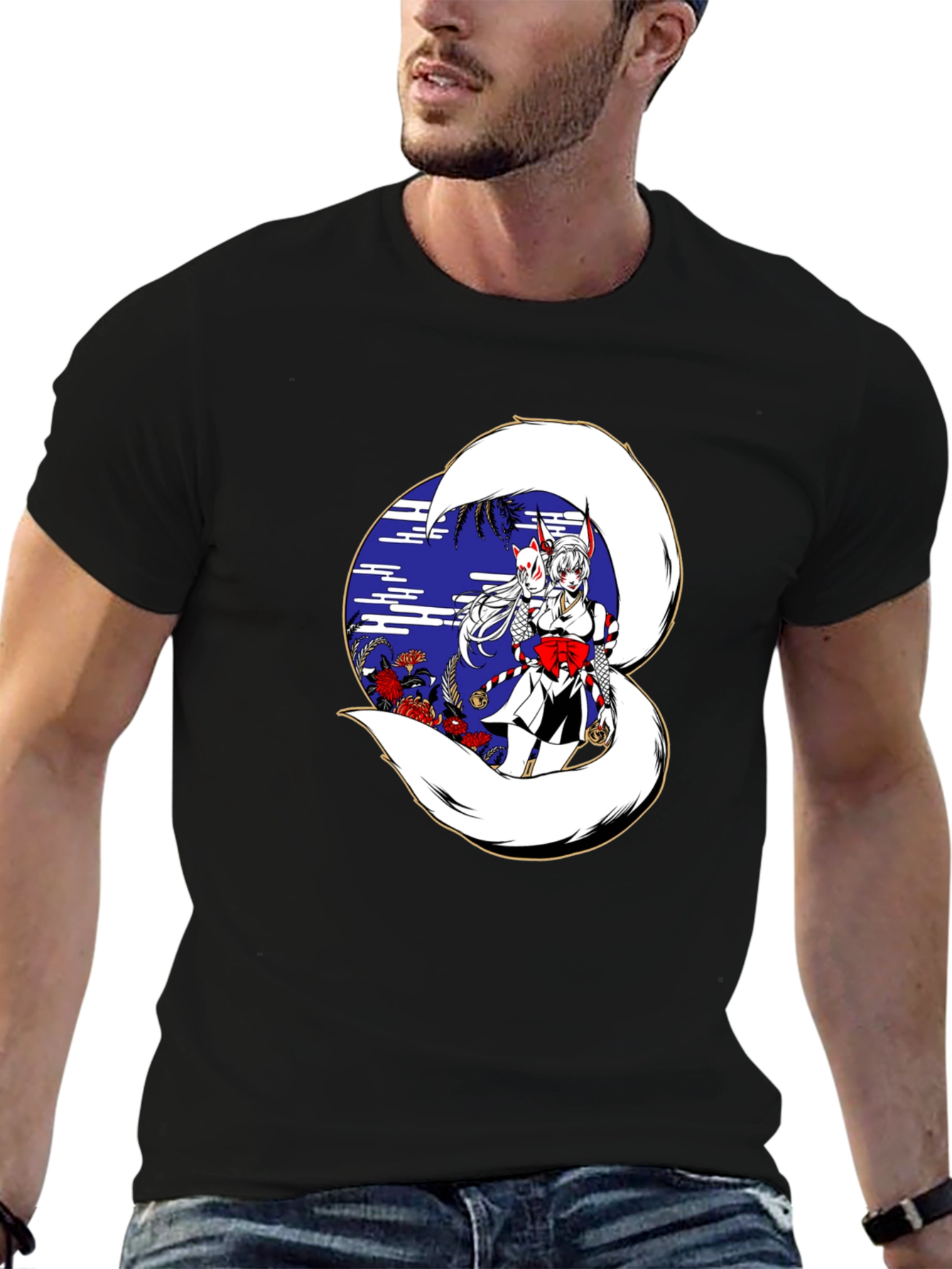 Anime Fox T-Shirt