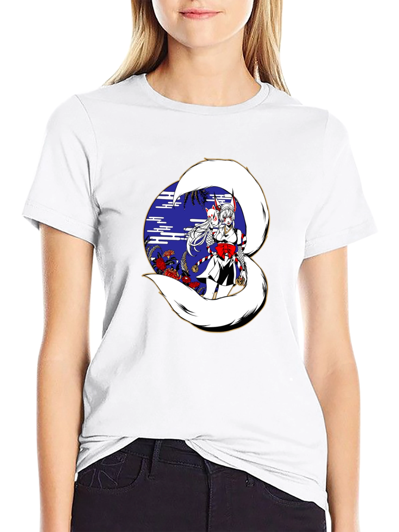 Anime Fox T-Shirt