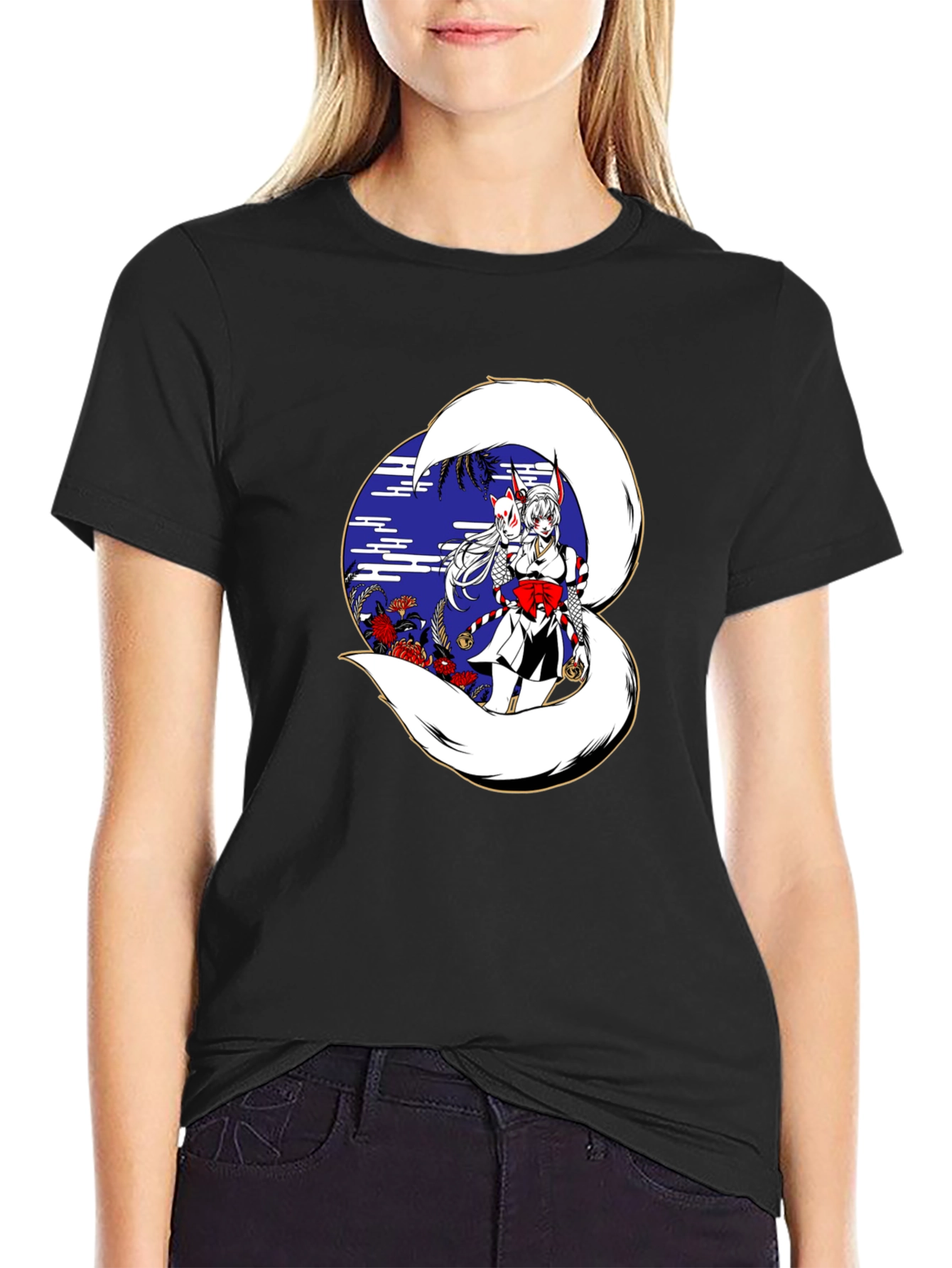 Anime Fox T-Shirt