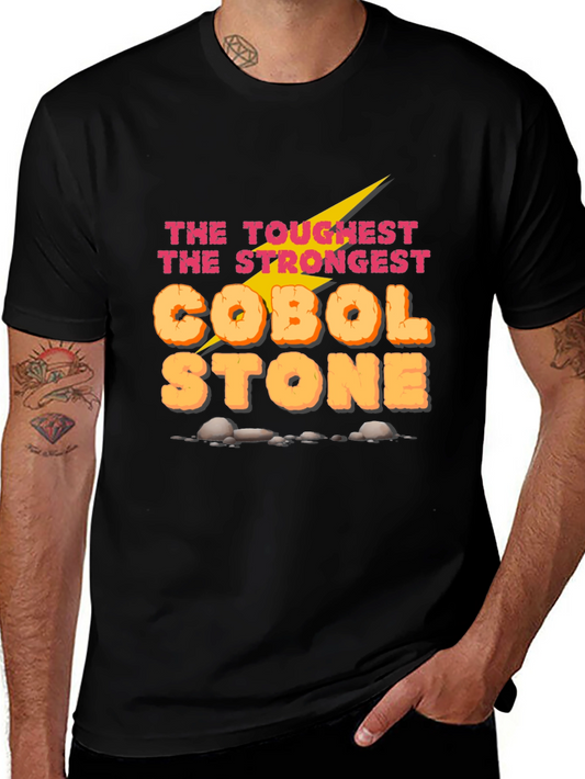 COBOL Stone T-Shirt: The Toughest Strongest Tee