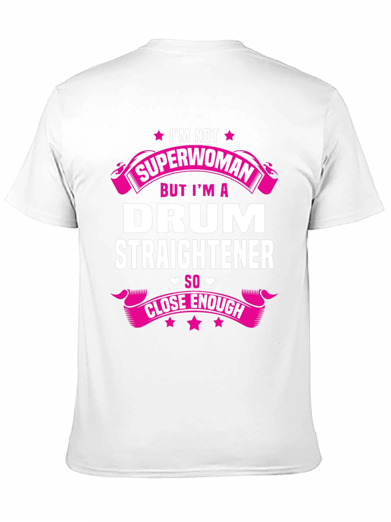Drum Straightener Novelty Graphic Tee