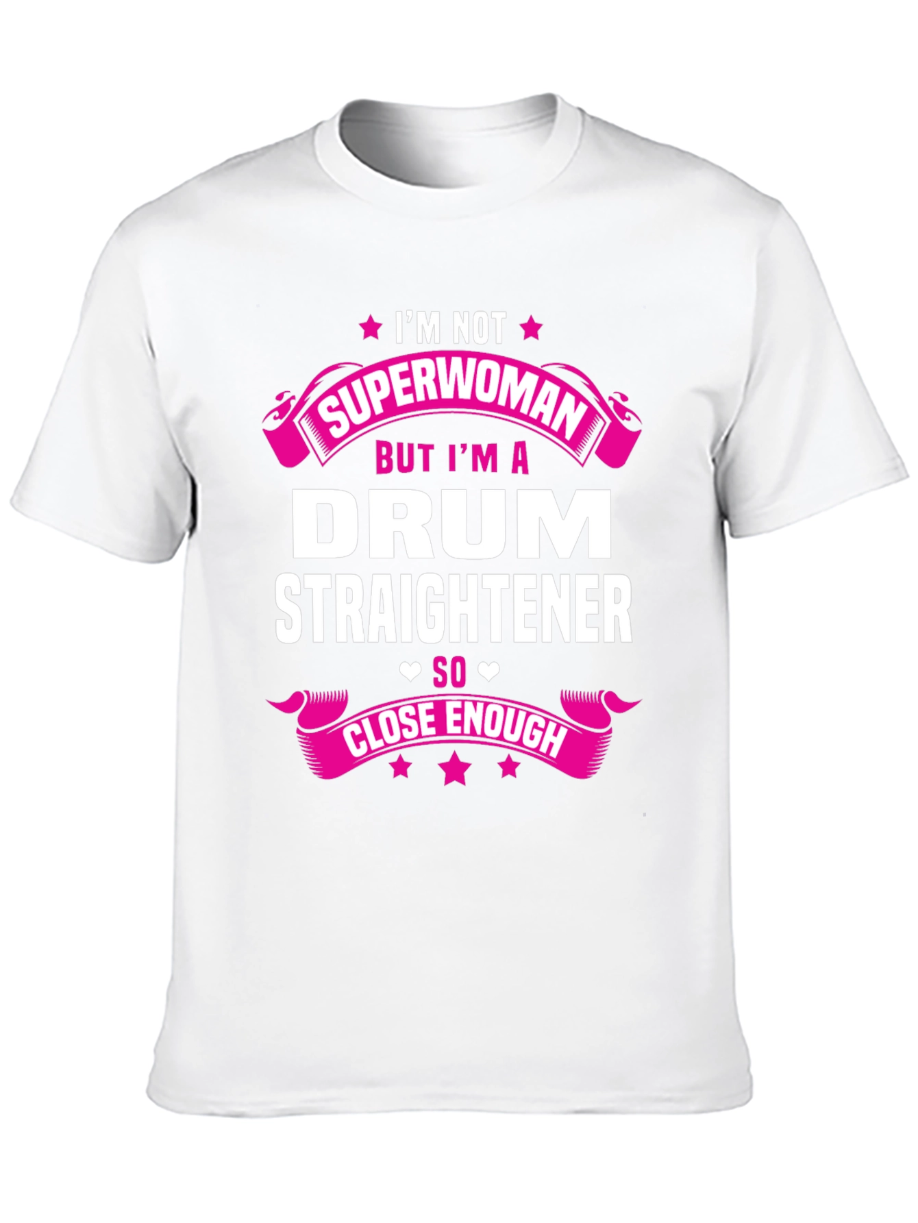 Drum Straightener Novelty Graphic Tee