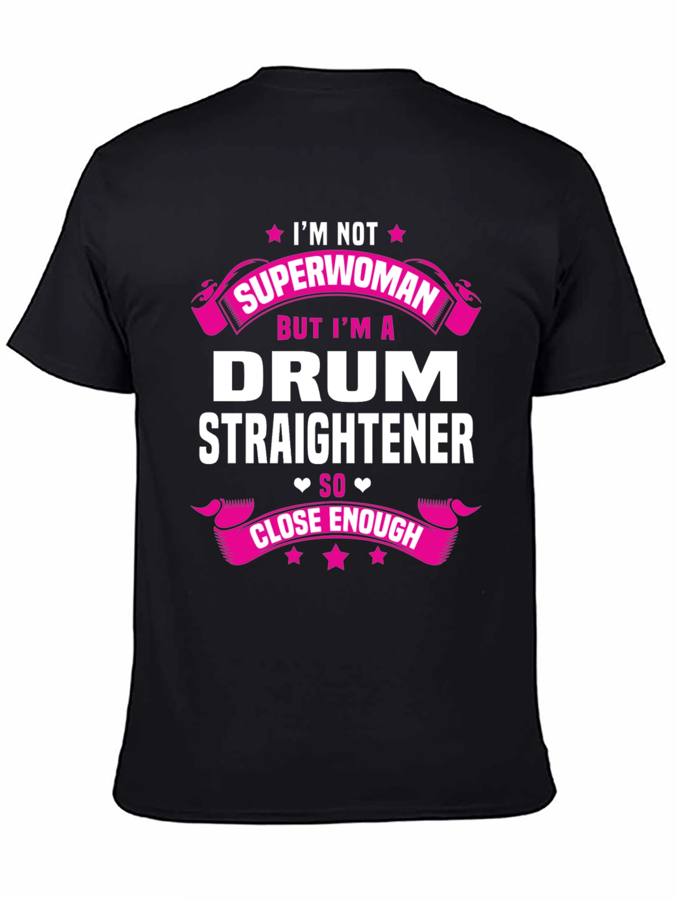 Drum Straightener Novelty Graphic Tee
