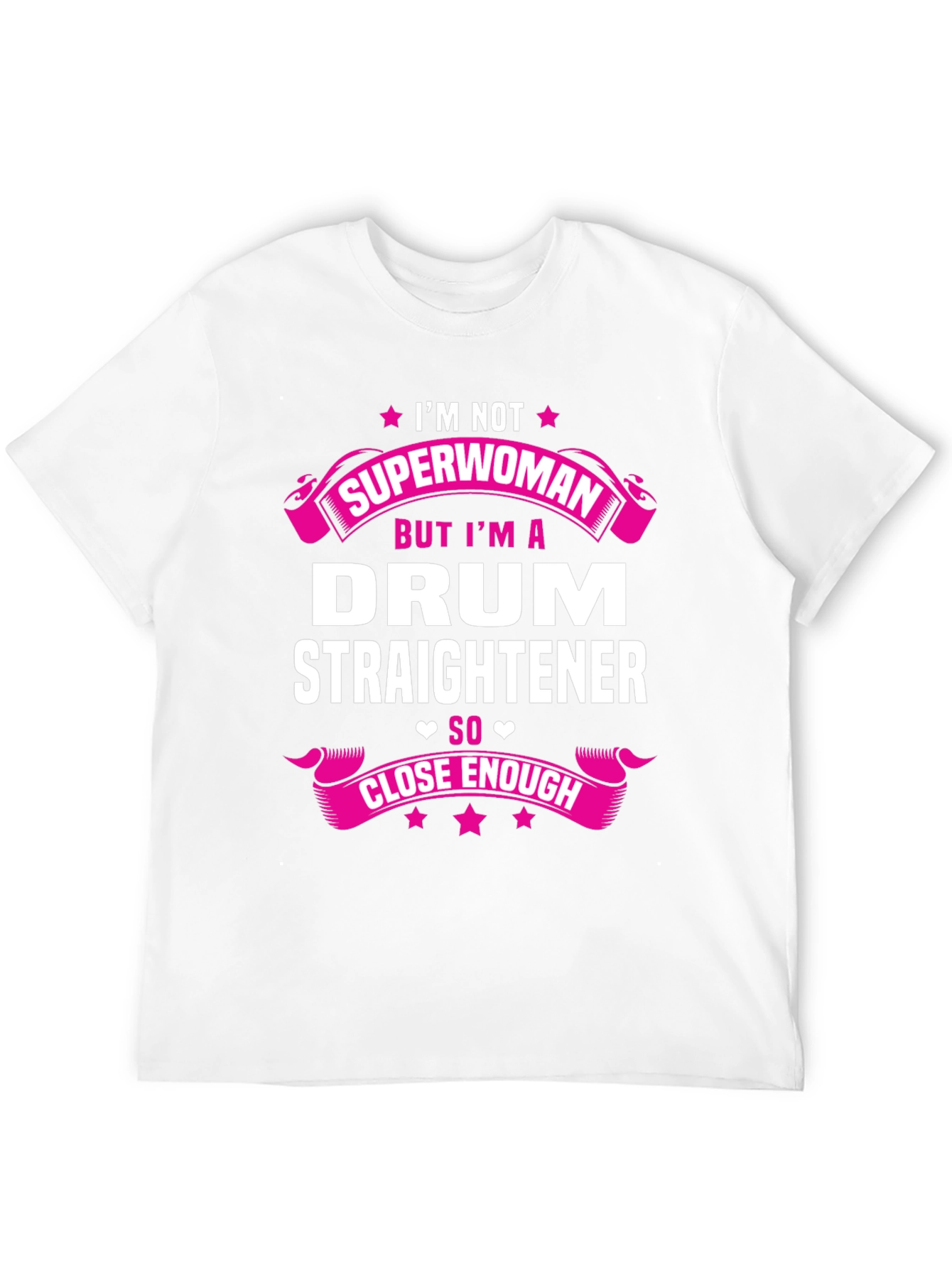 Drum Straightener Novelty Graphic Tee