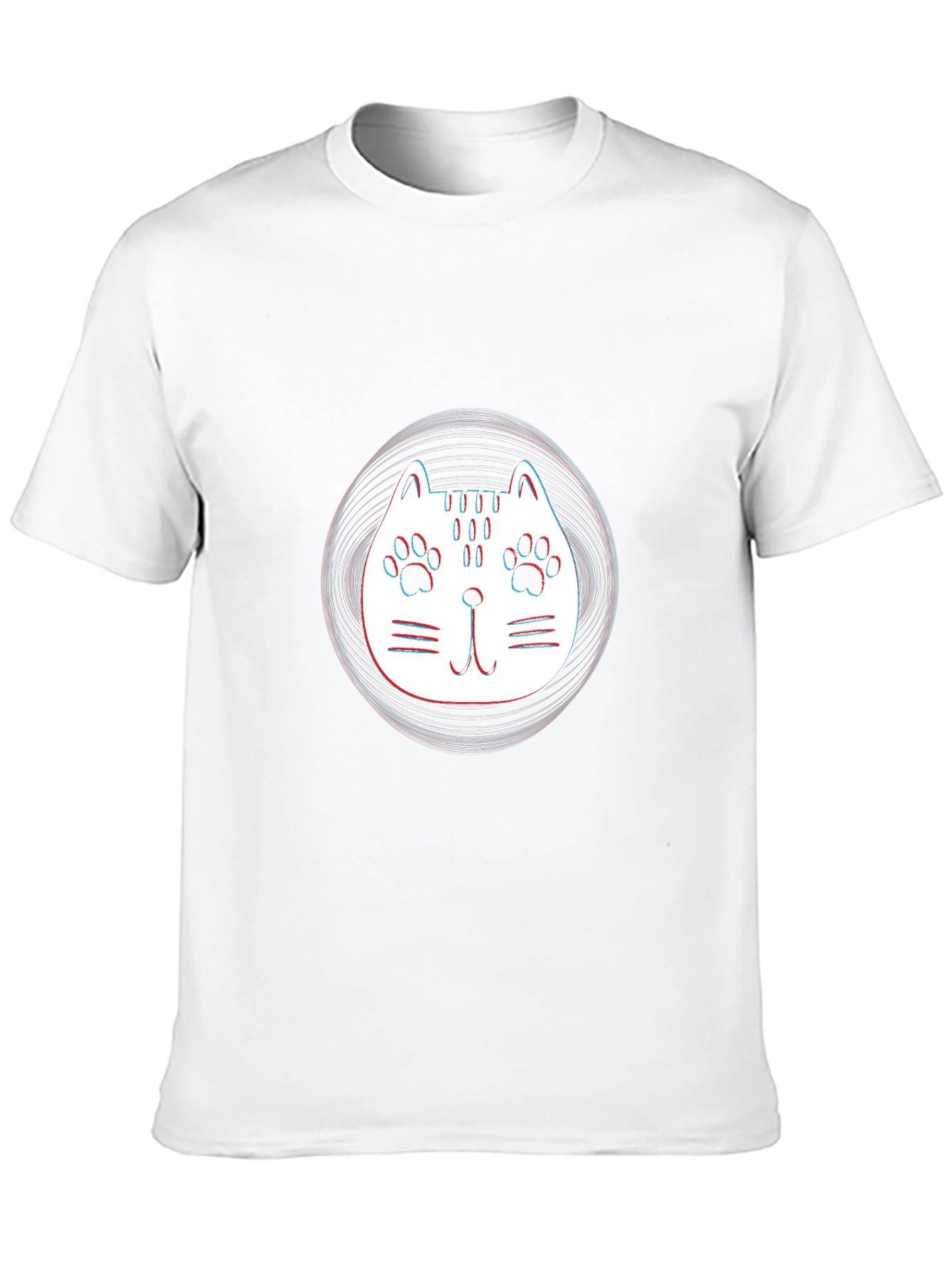 Cool Cat Graphic T-Shirt - Stylish Comfort