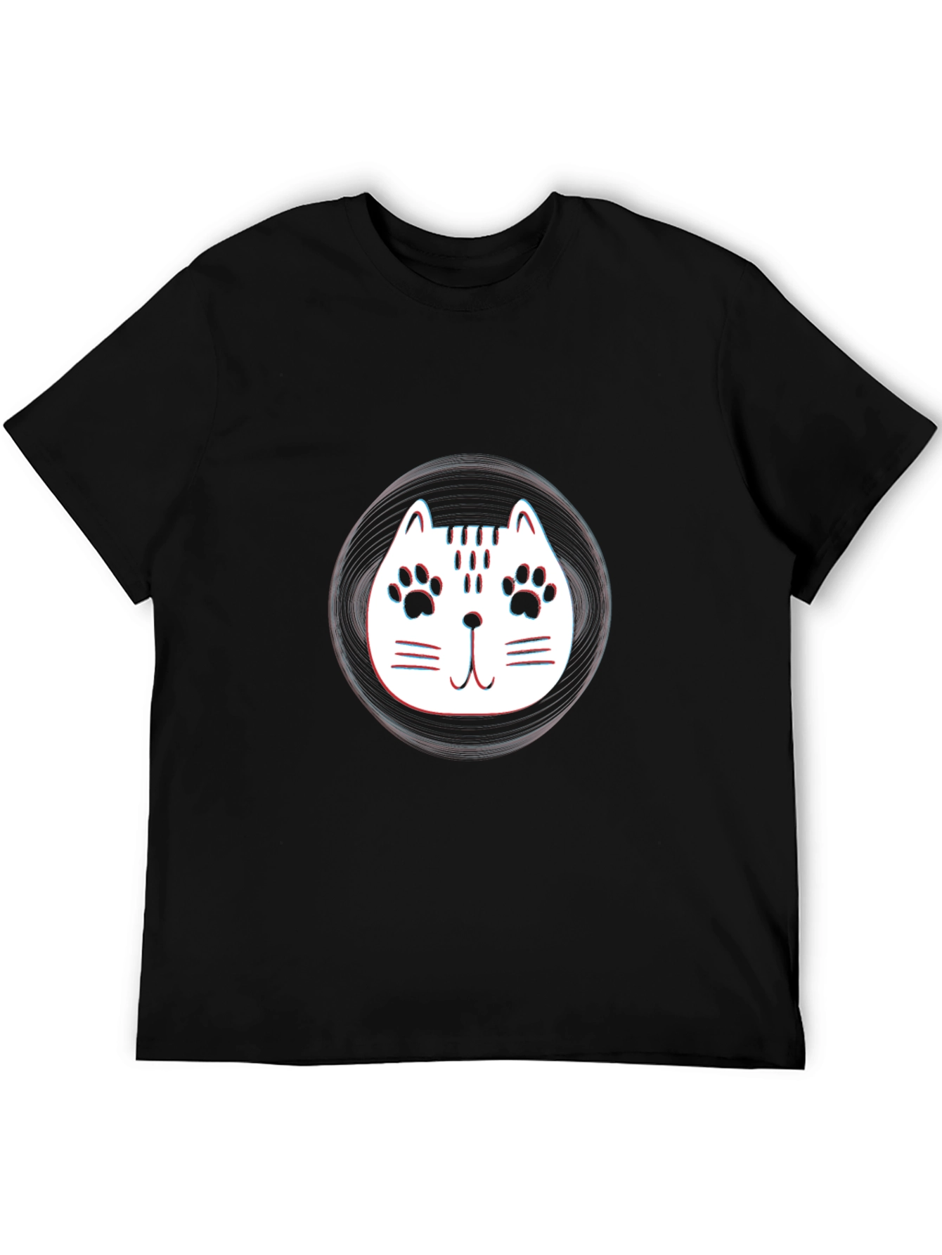 Cool Cat Graphic T-Shirt - Stylish Comfort
