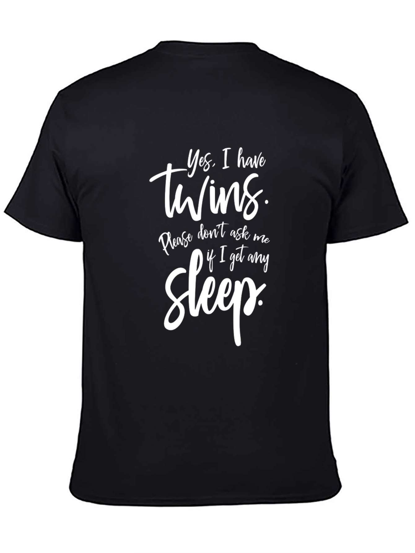 Funny Twins Dad T-Shirt - Yes I Have Twins