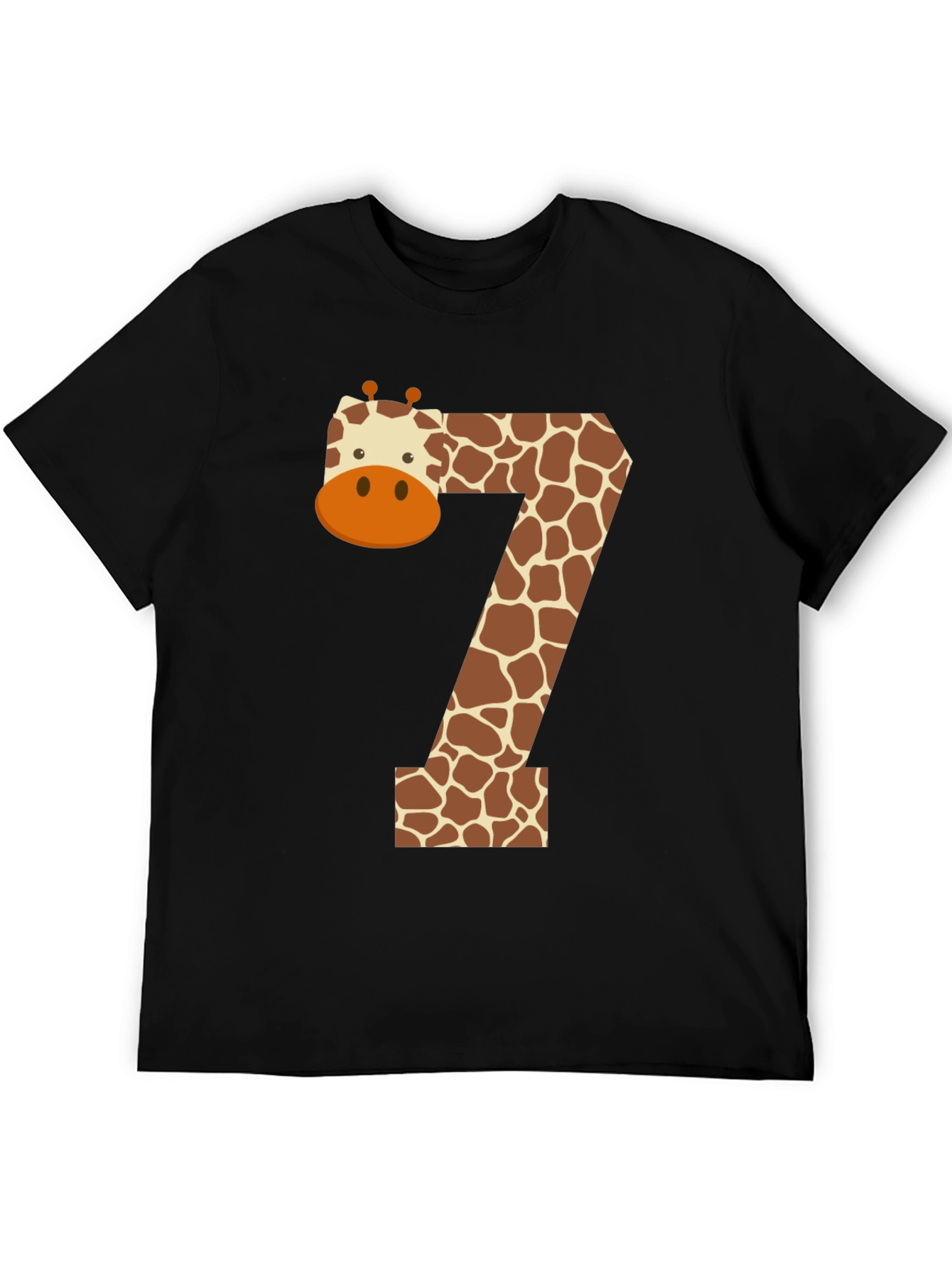 Giraffe Number 7 T-Shirt