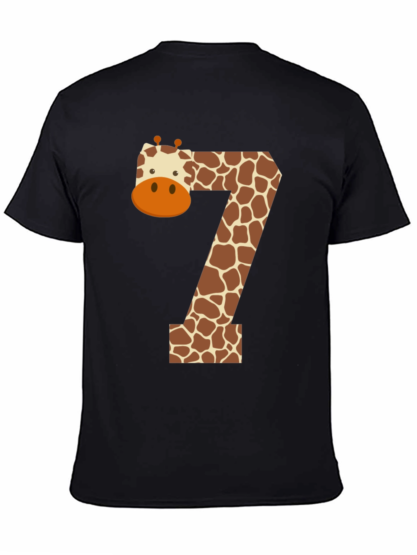 Giraffe Number 7 T-Shirt