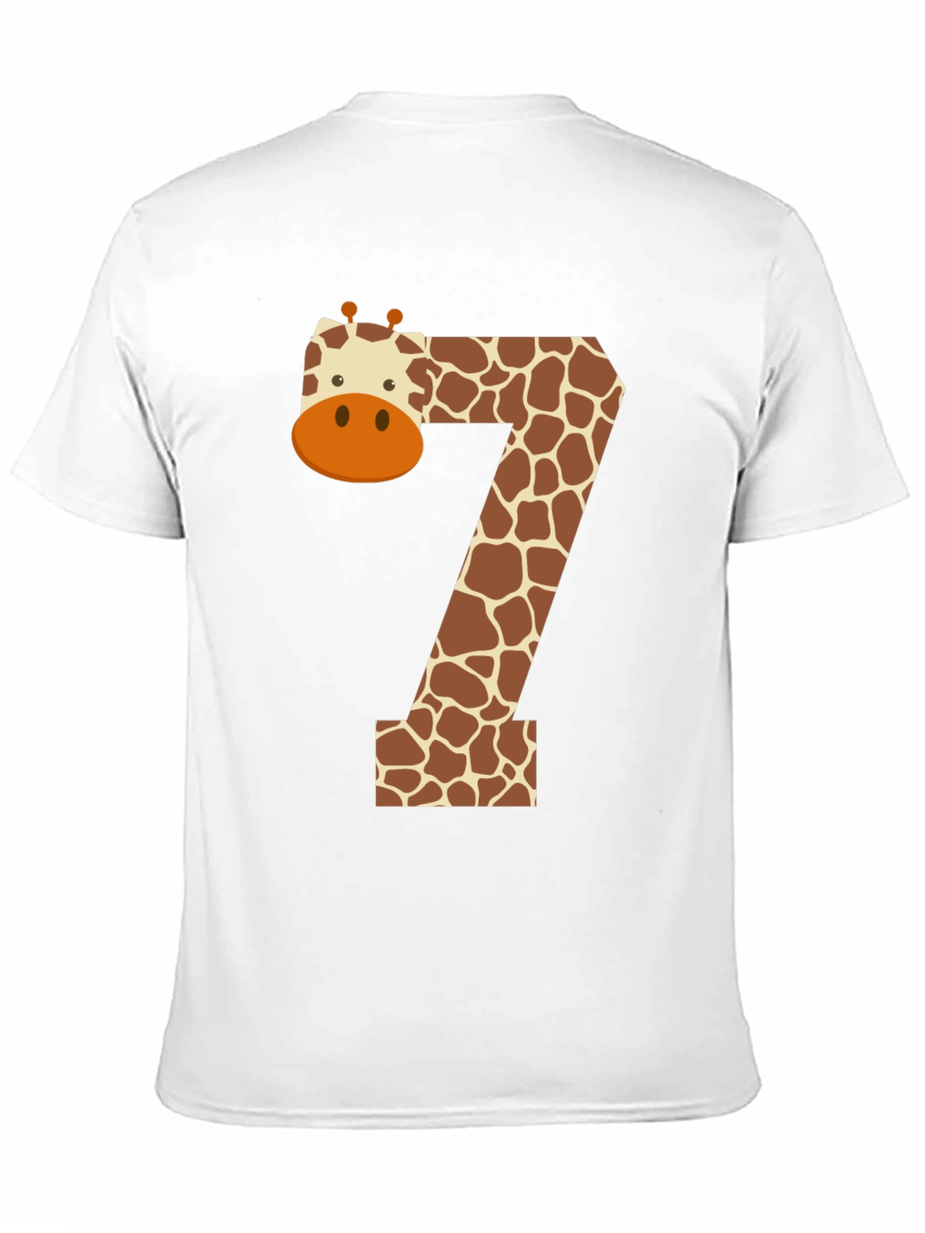 Giraffe Number 7 T-Shirt