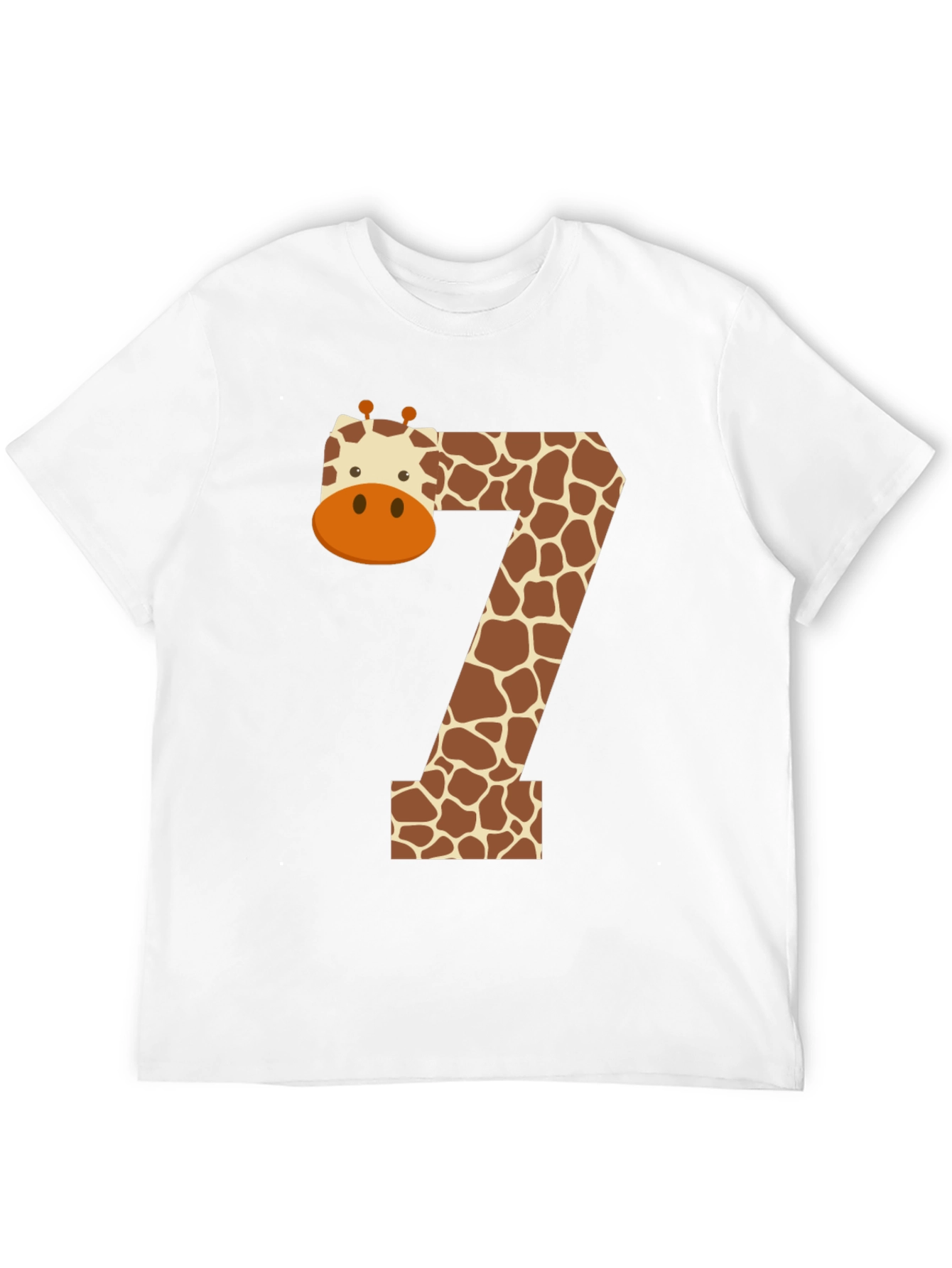 Giraffe Number 7 T-Shirt