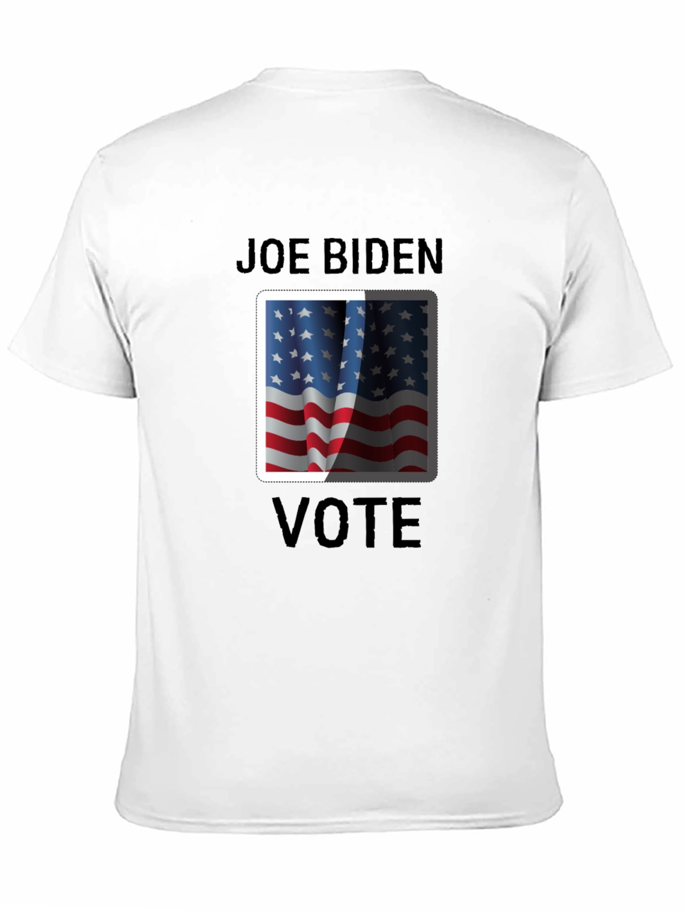 Joe Biden Vote American Flag Graphic T-Shirt