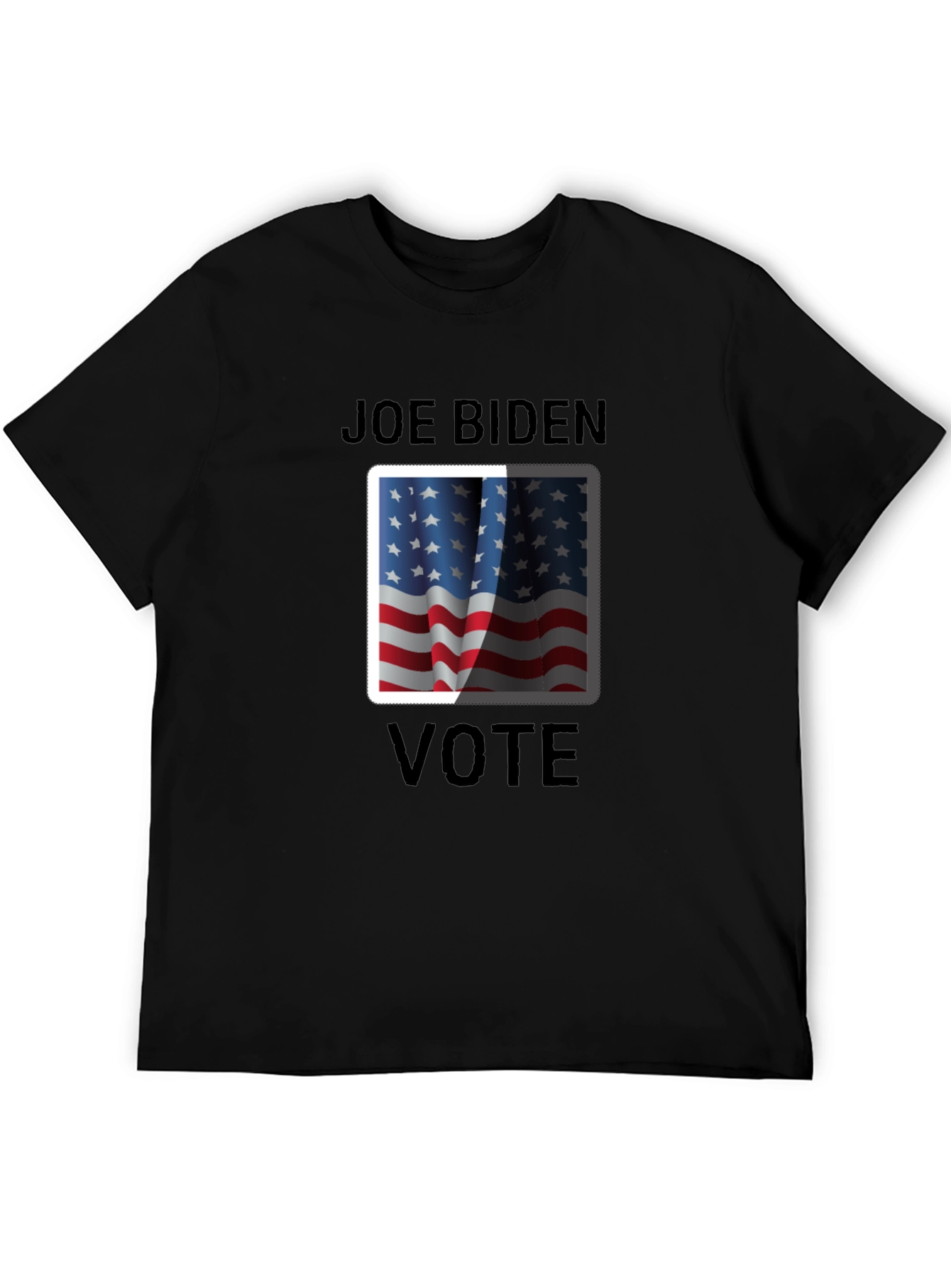 Joe Biden Vote American Flag Graphic T-Shirt