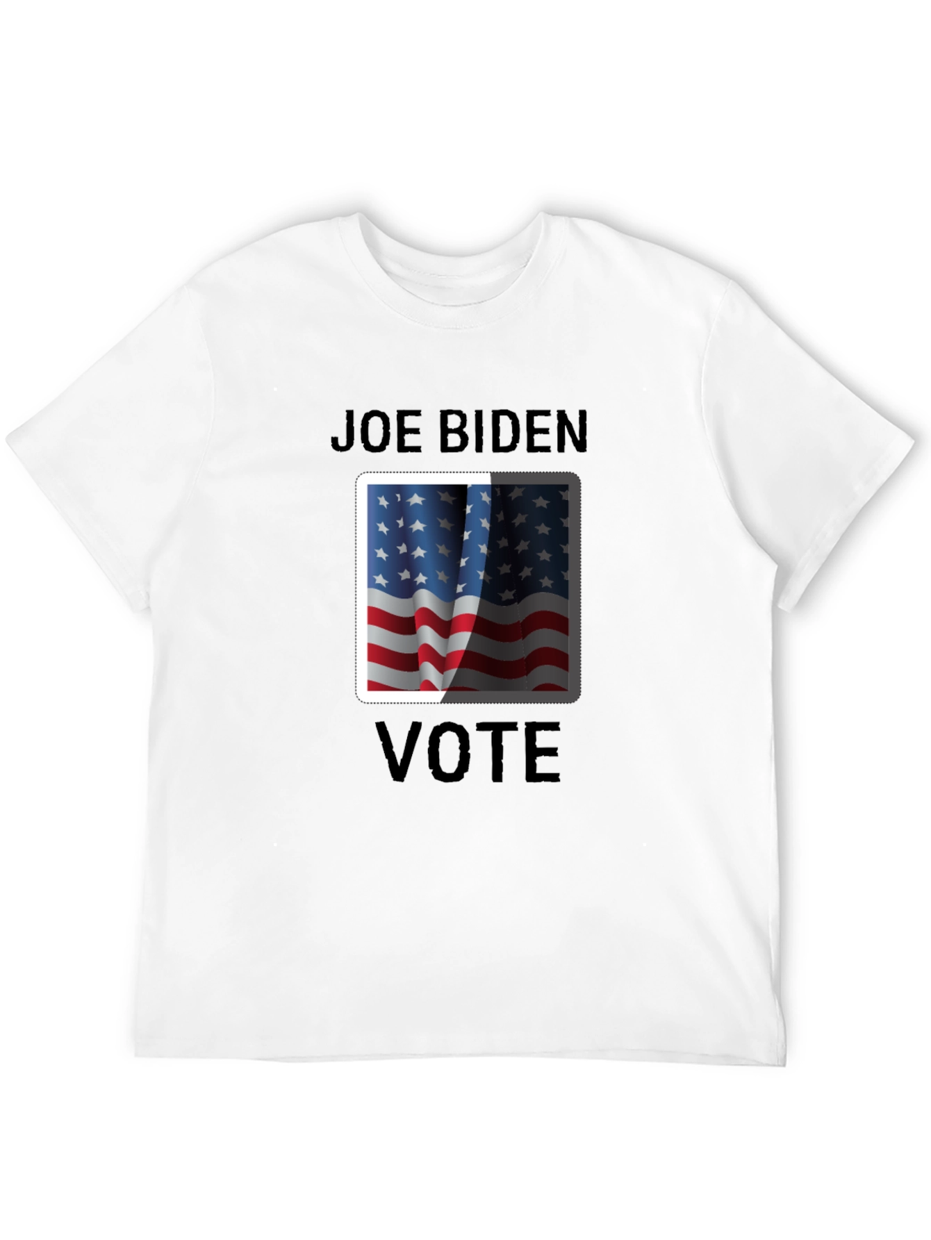 Joe Biden Vote American Flag Graphic T-Shirt