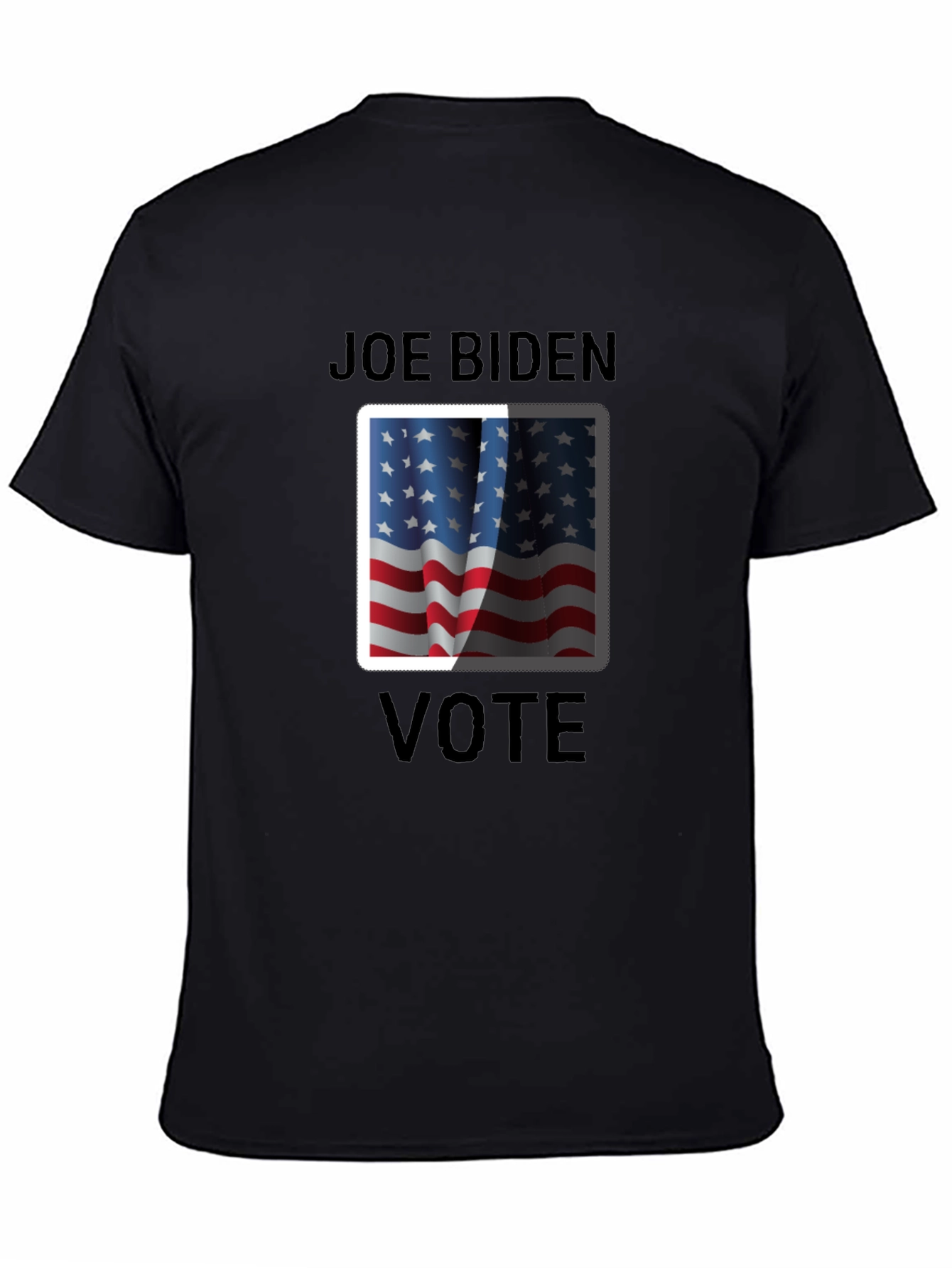 Joe Biden Vote American Flag Graphic T-Shirt