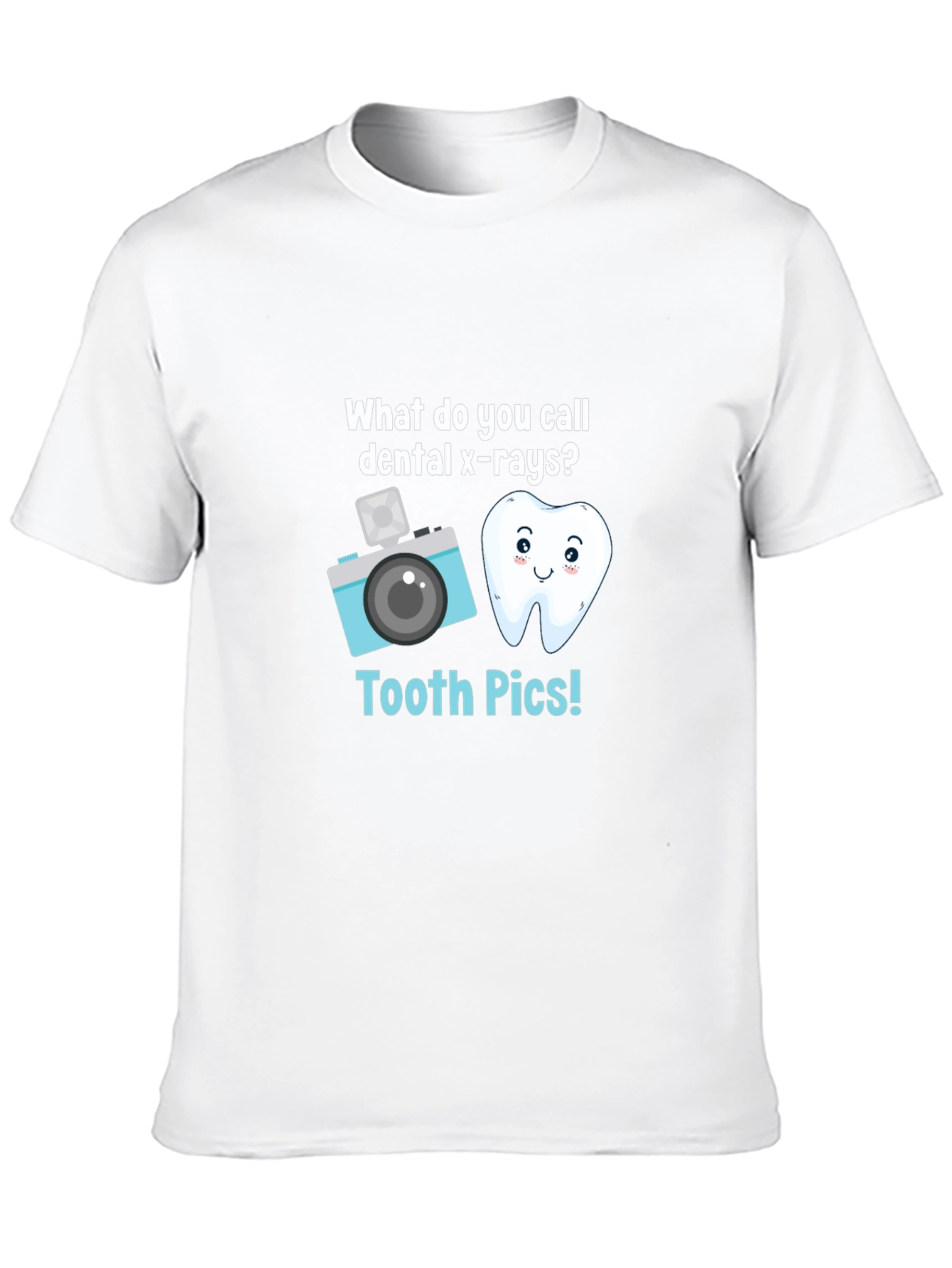Tooth Pics Dental Pun T-Shirt - Black