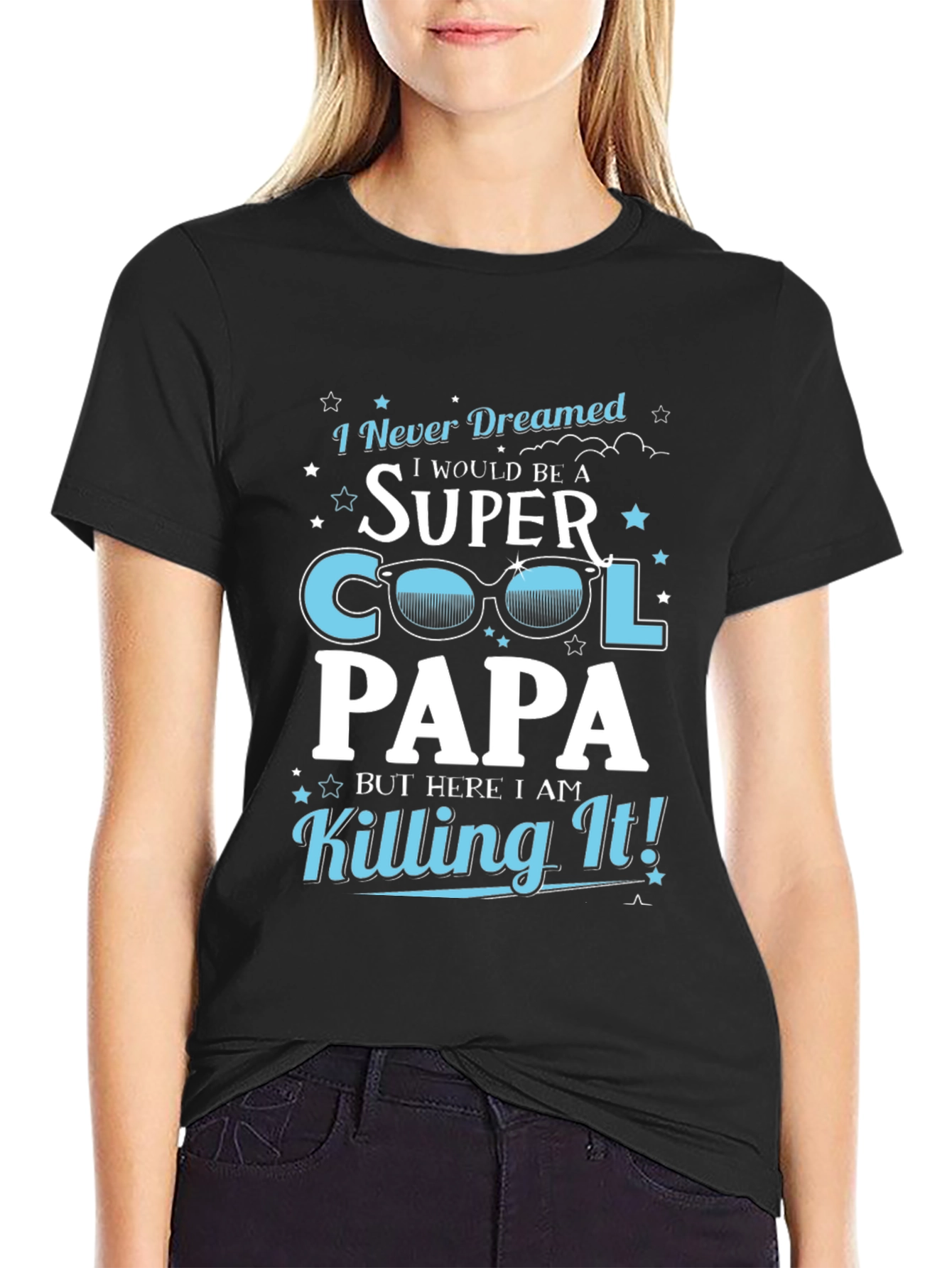 Super Cool Papa T-Shirt - Perfect Fathers Day Gift