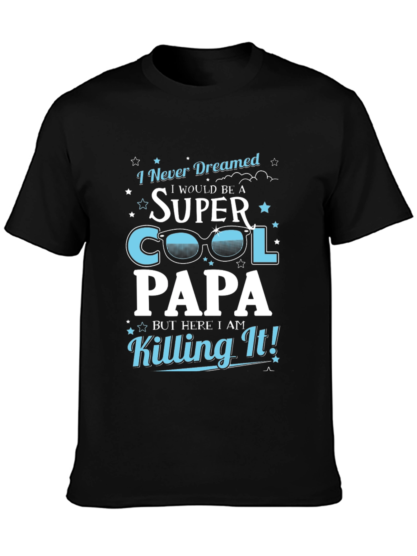 Super Cool Papa T-Shirt - Perfect Fathers Day Gift
