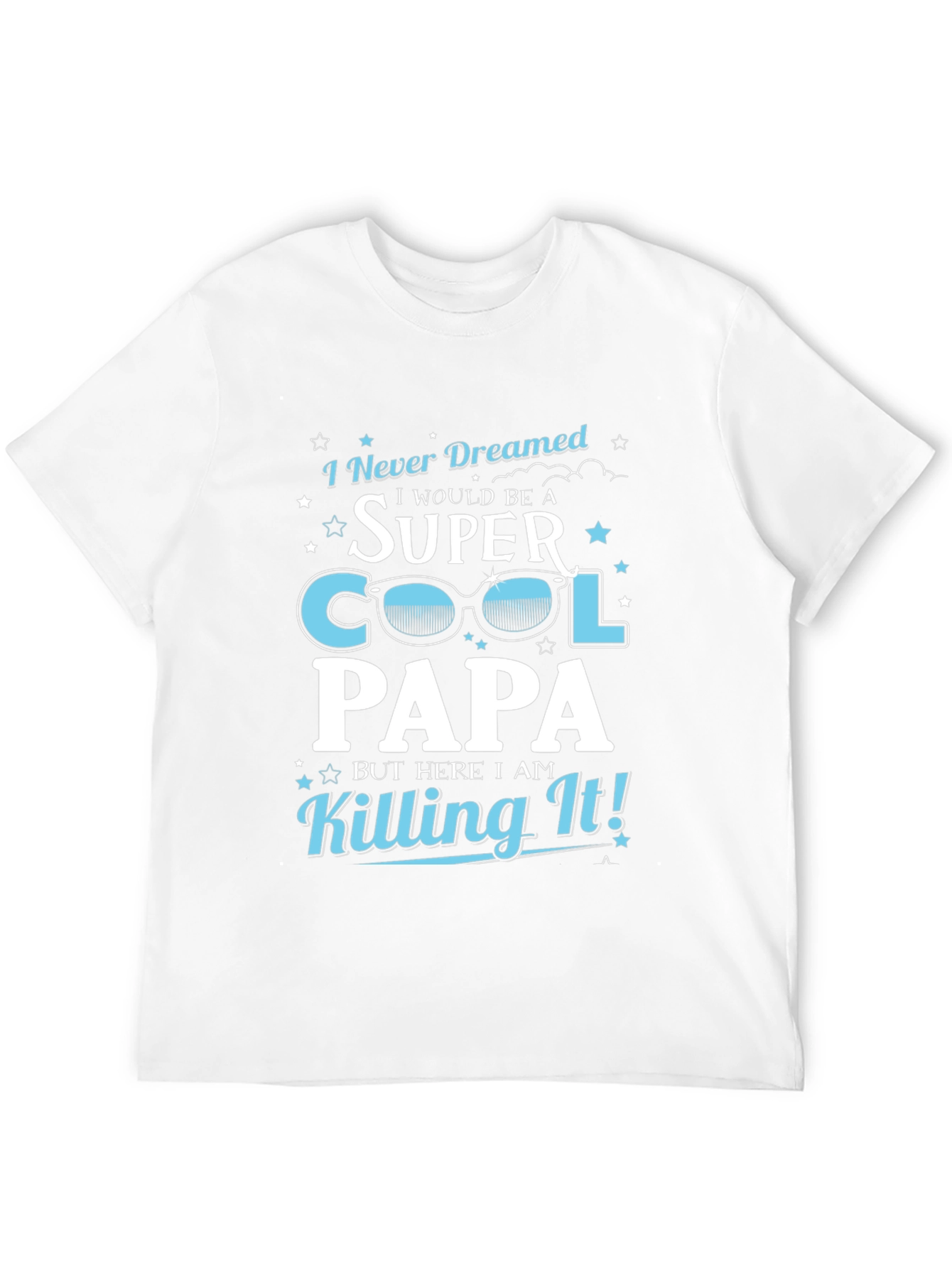 Super Cool Papa T-Shirt - Perfect Fathers Day Gift