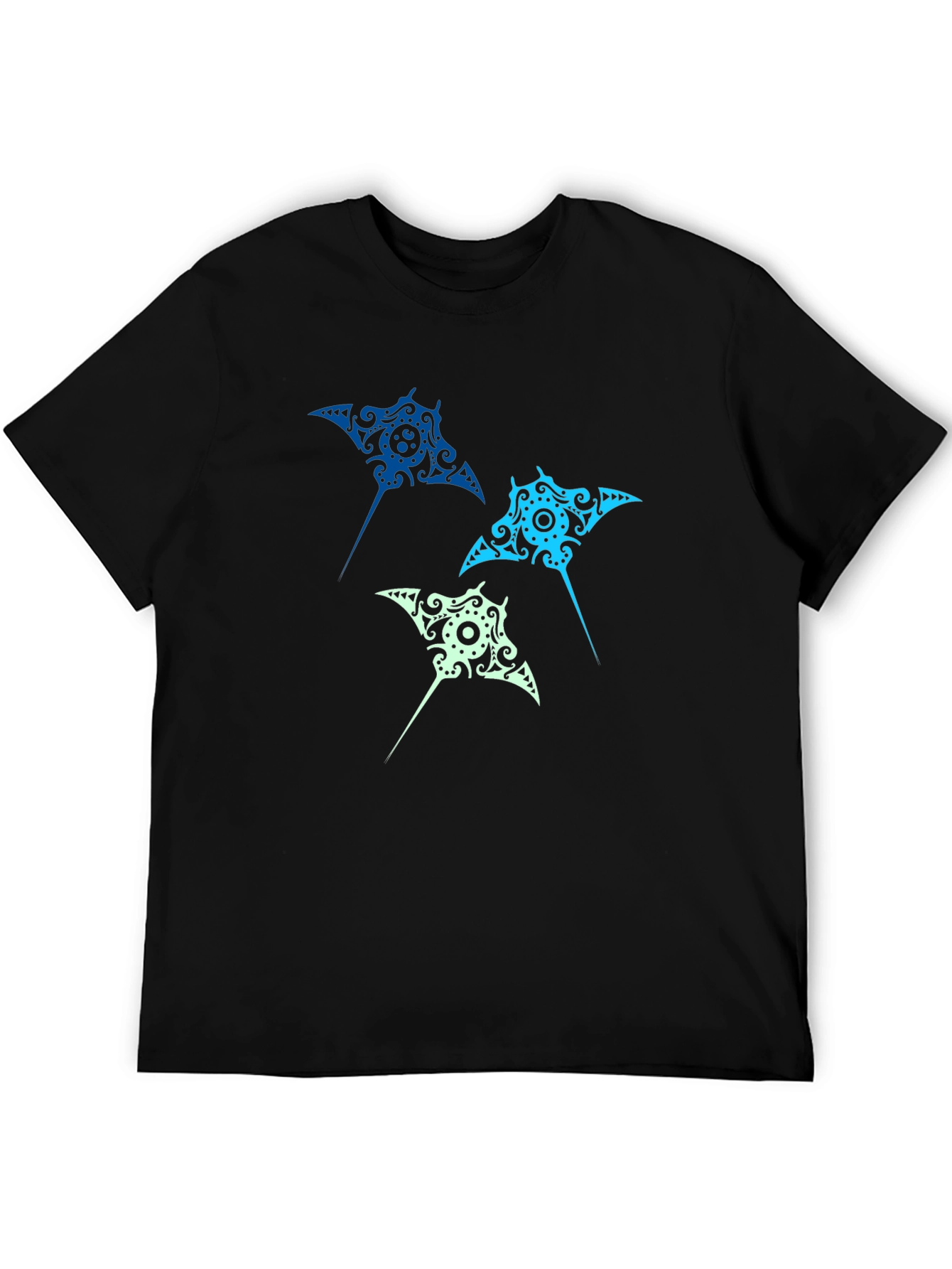 Manta Ray Graphic Tee - Cool Ocean Design T-Shirt