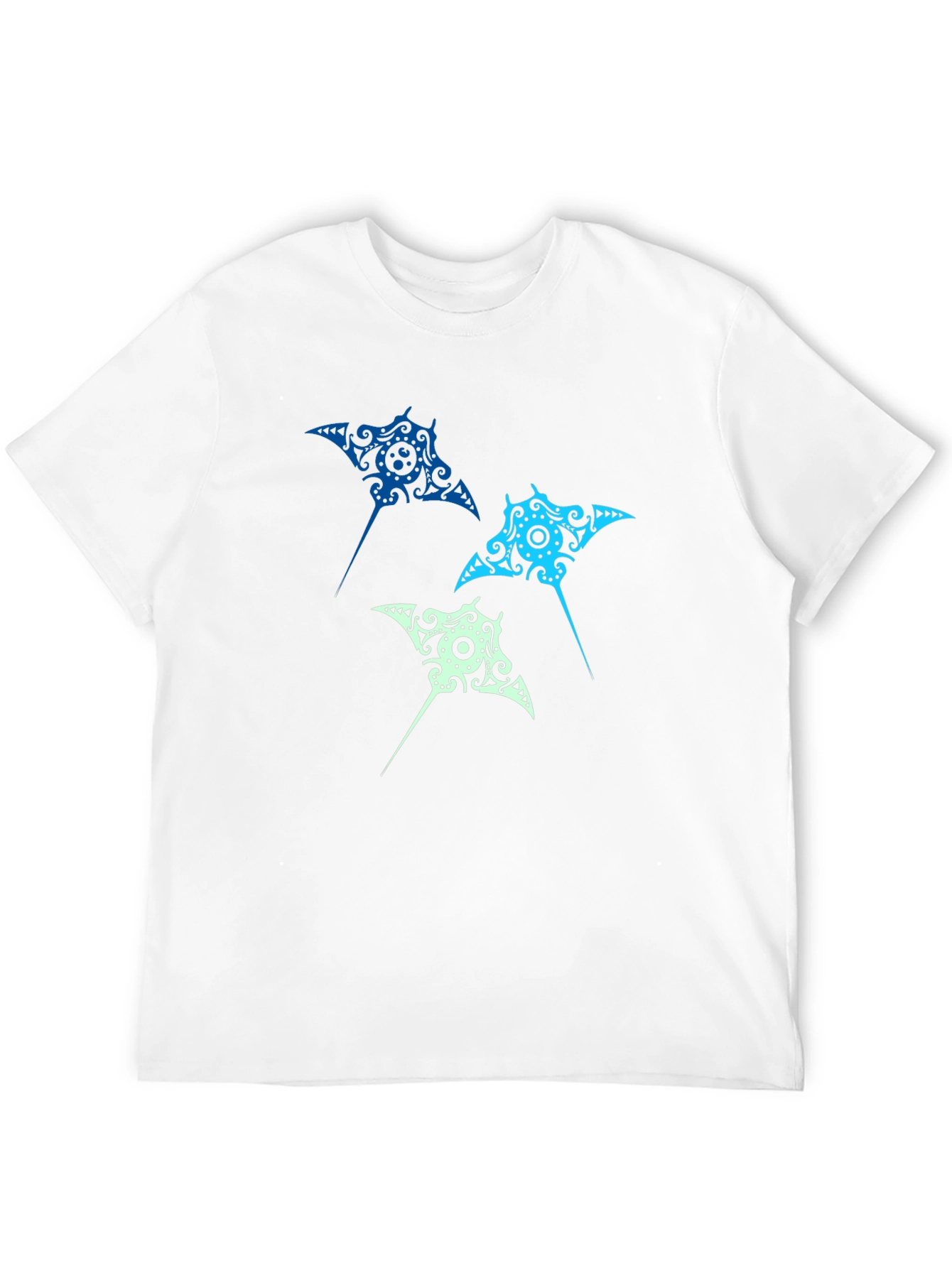 Manta Ray Graphic Tee - Cool Ocean Design T-Shirt