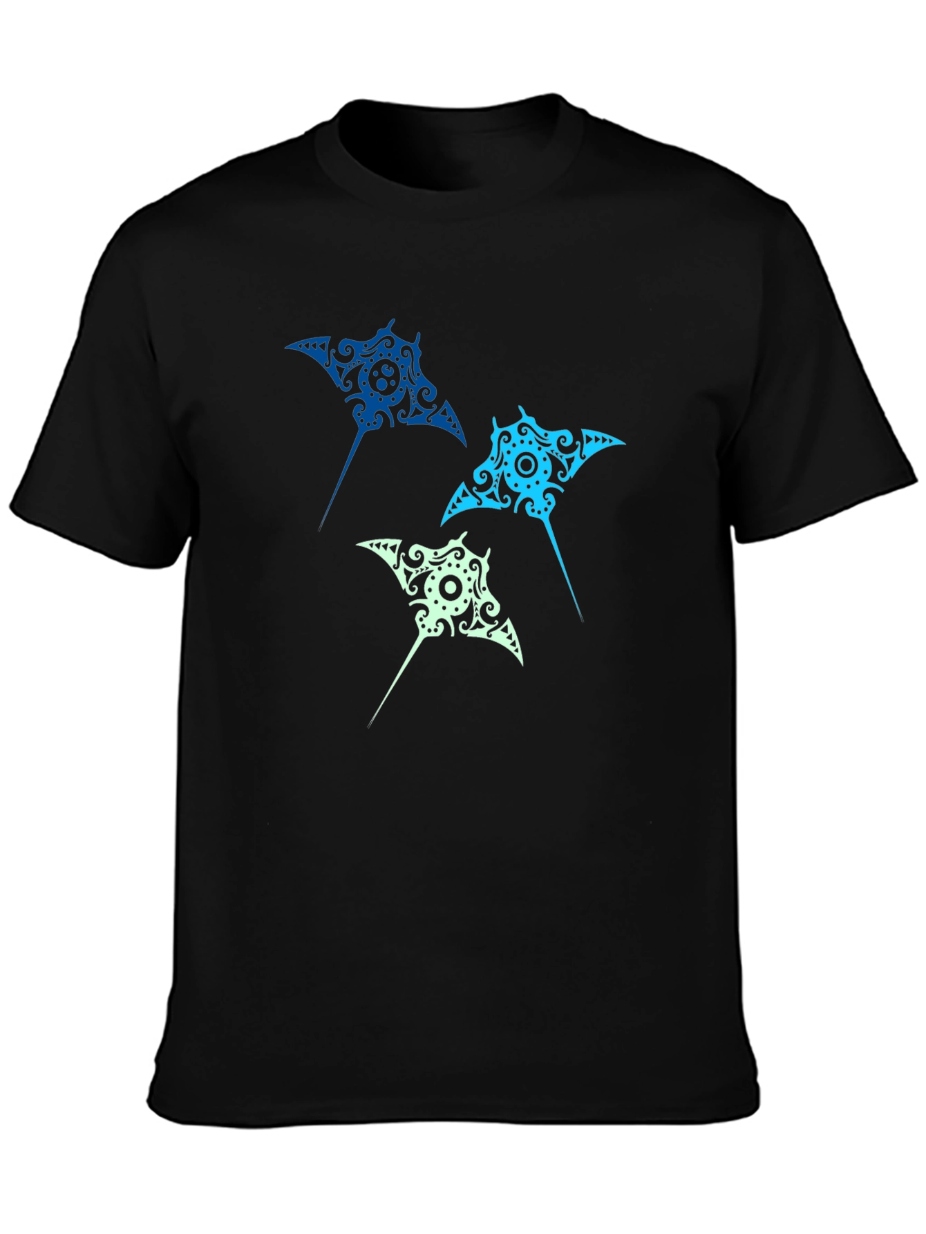 Manta Ray Graphic Tee - Cool Ocean Design T-Shirt