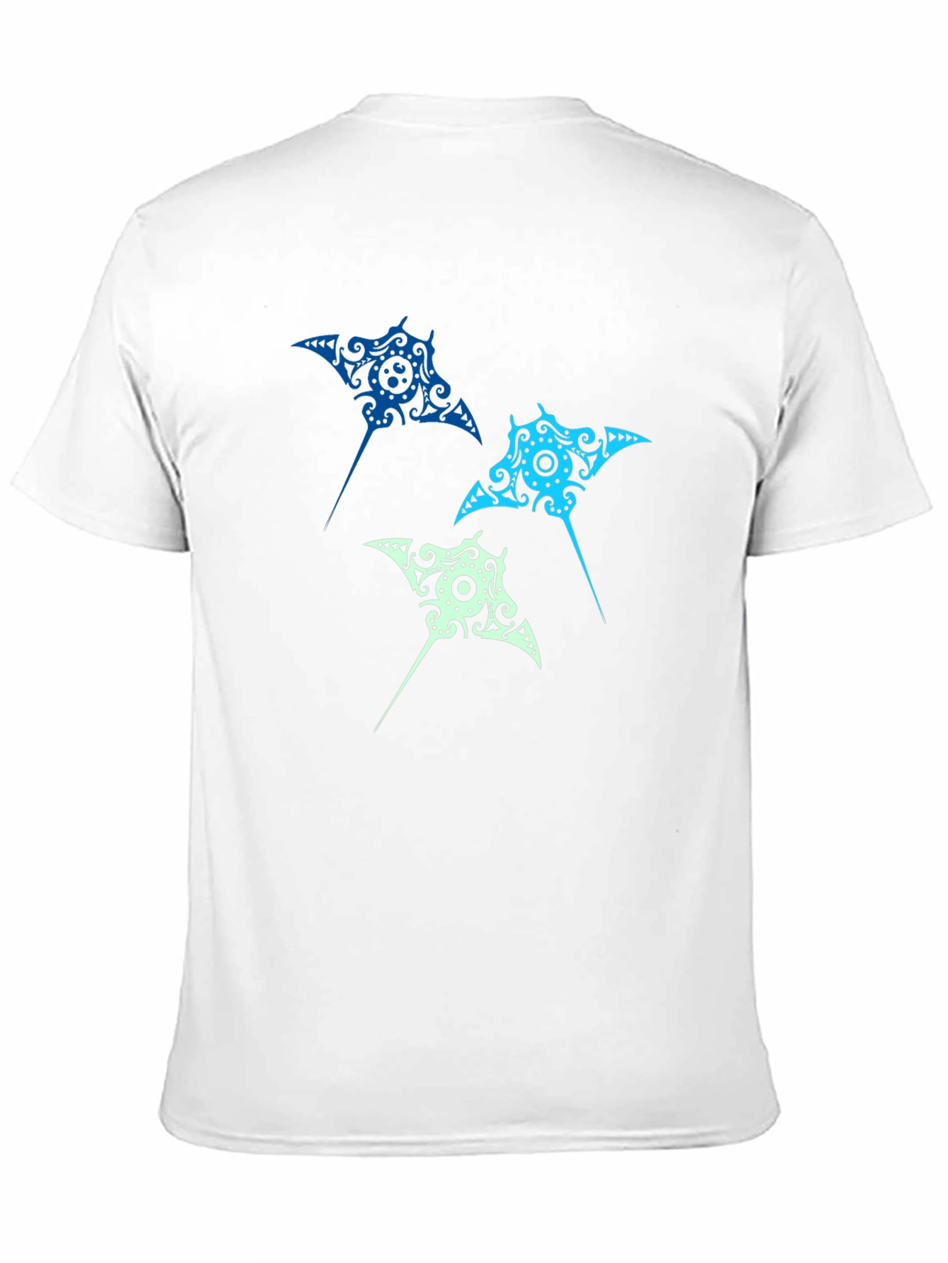 Manta Ray Graphic Tee - Cool Ocean Design T-Shirt
