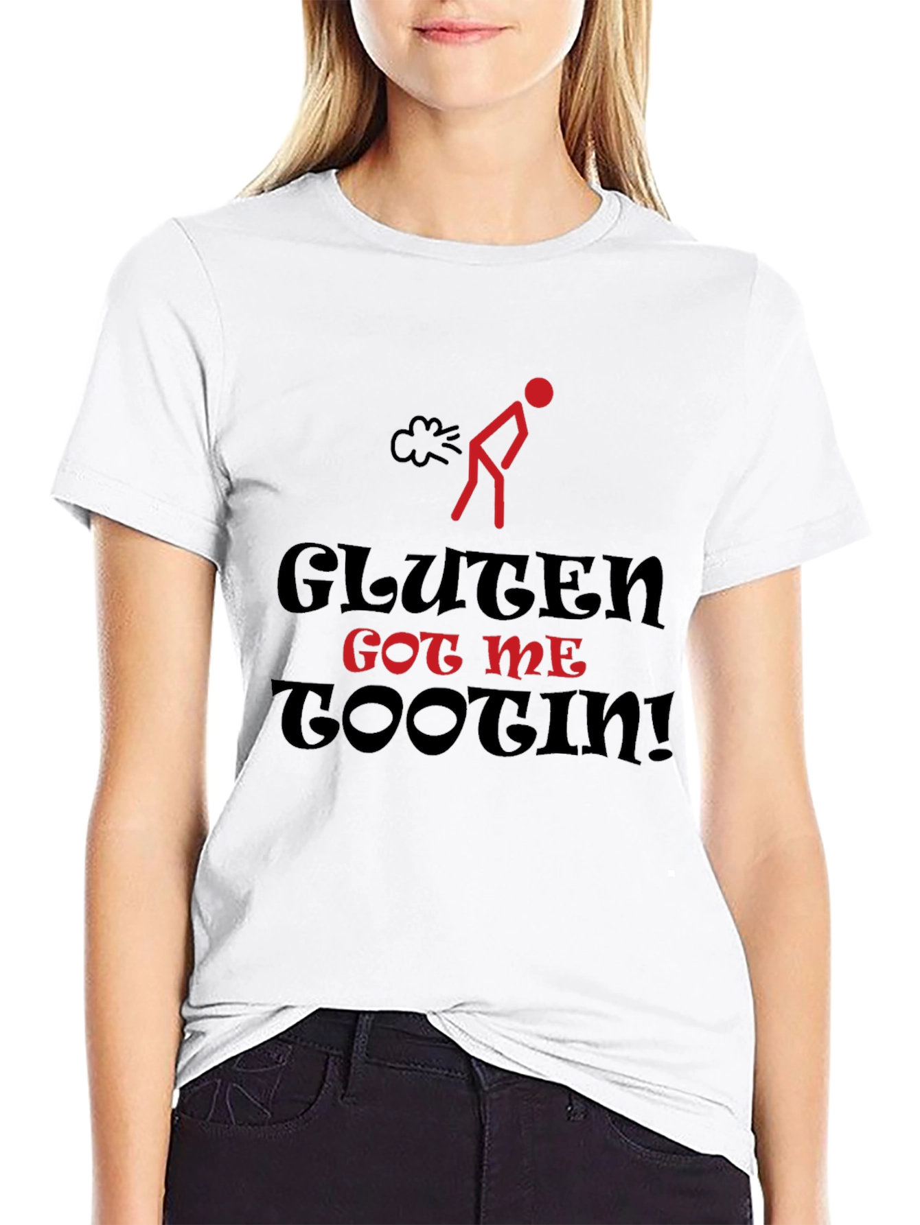 Gluten Got Me Tootin Graphic Tee