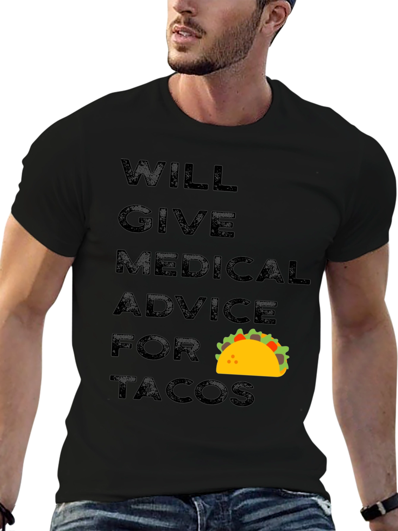 Medical Advice for Tacos Graphic Tee
