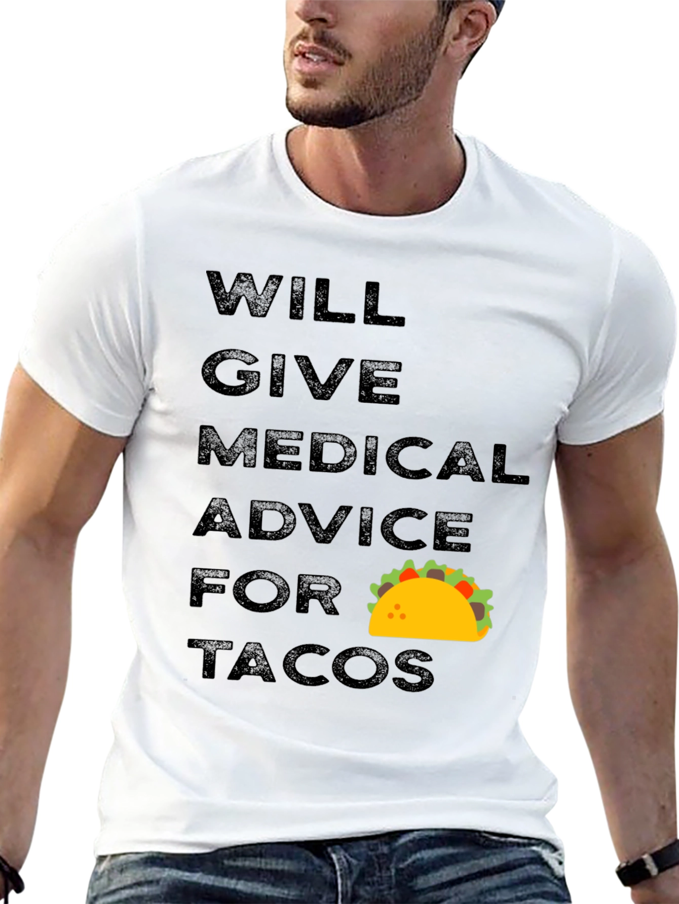 Medical Advice for Tacos Graphic Tee