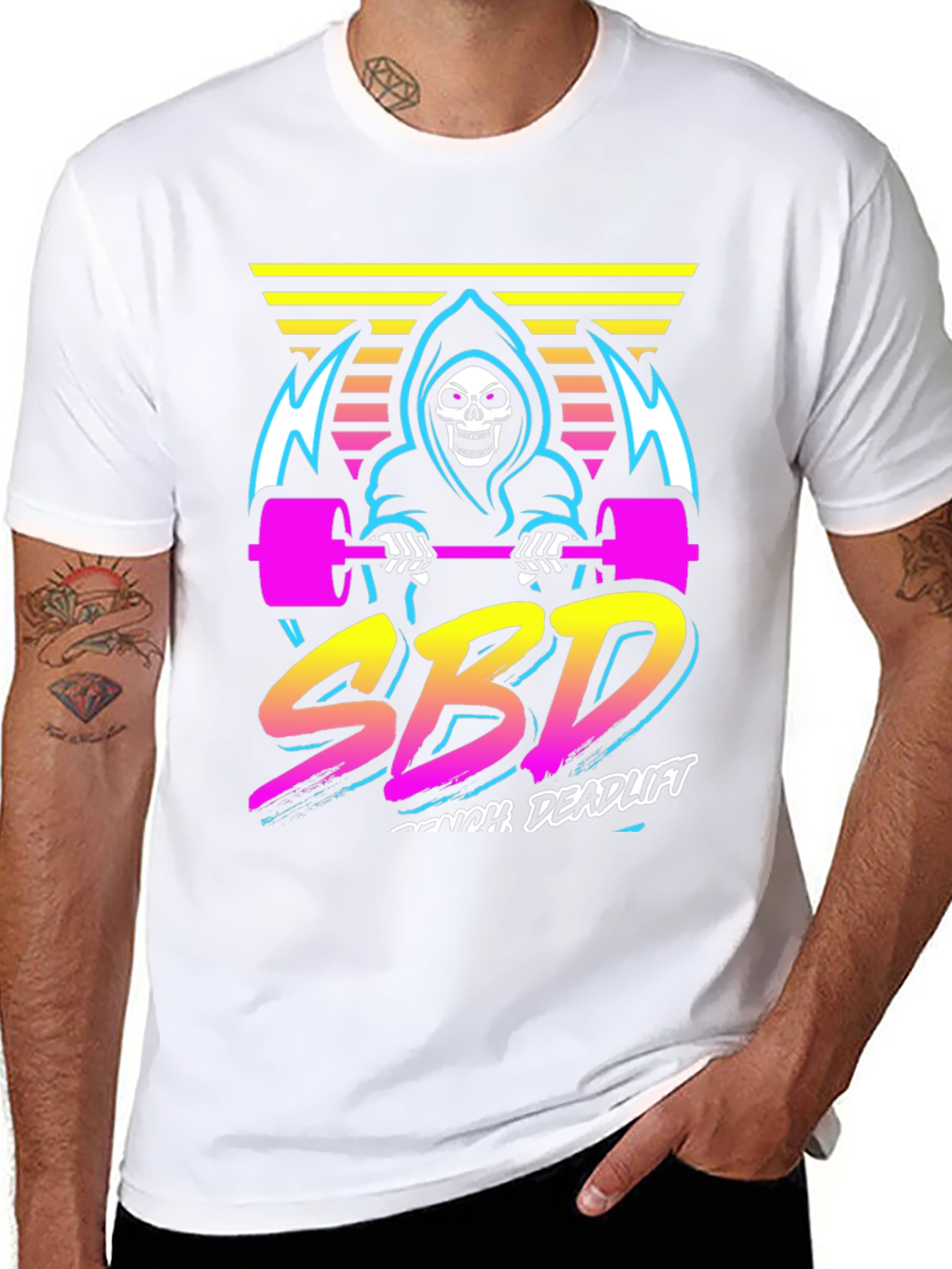SBD Bench Deadlift Graphic T-Shirt