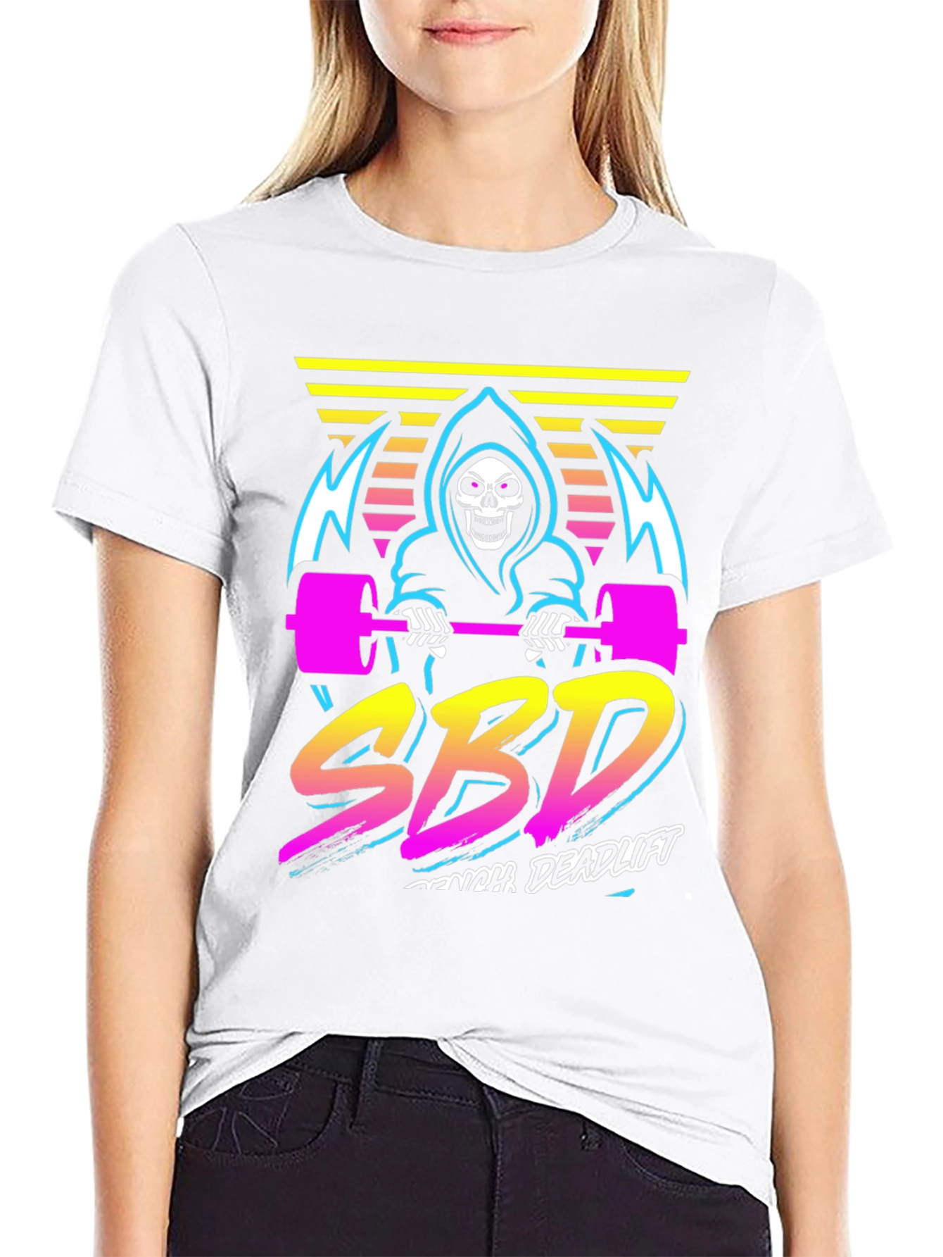 SBD Bench Deadlift Graphic T-Shirt