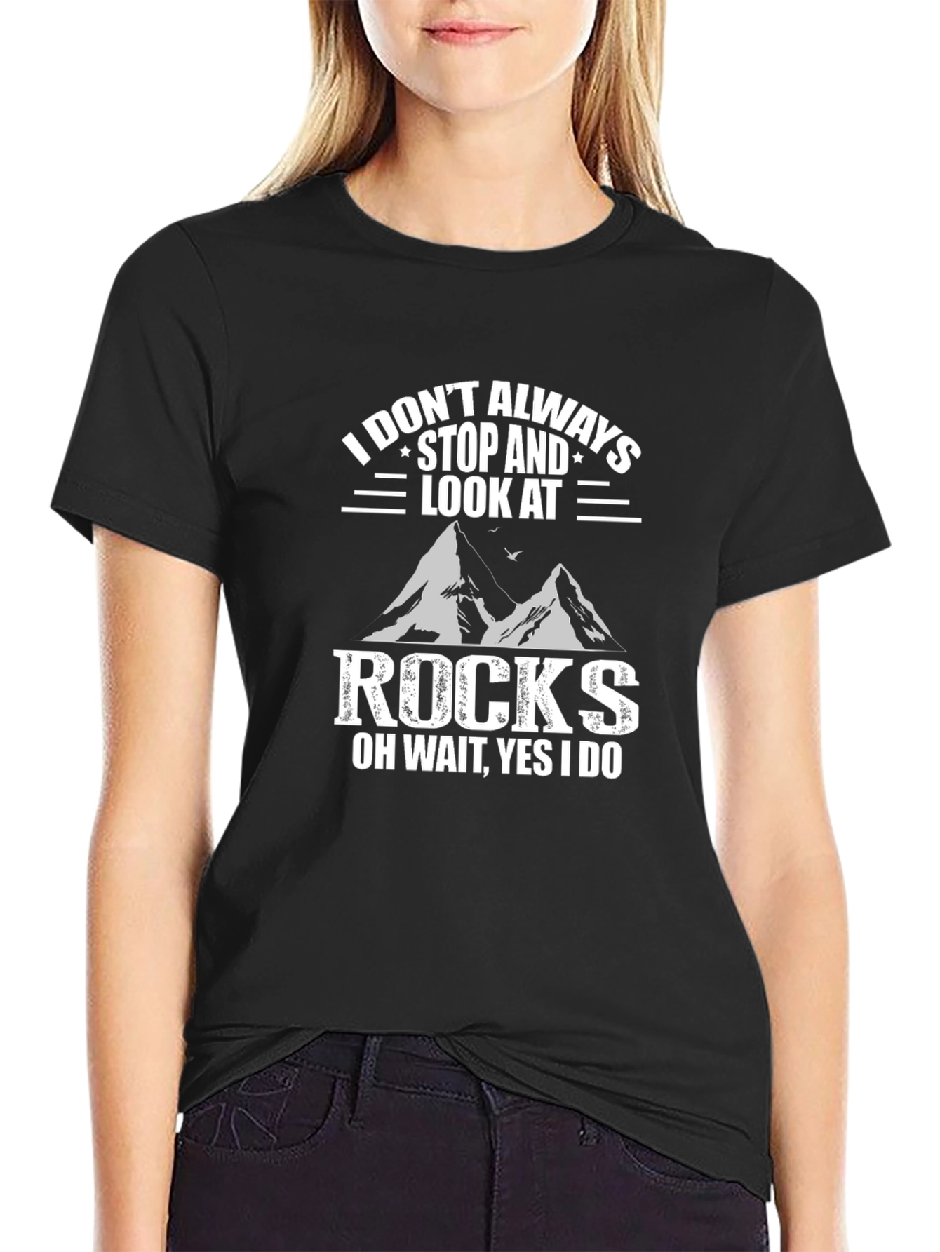 Funny Rock Lover T-Shirt for Geologists & Hikers