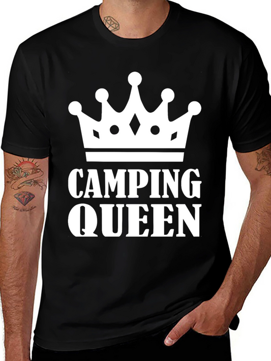 Camping Queen Graphic T-Shirt