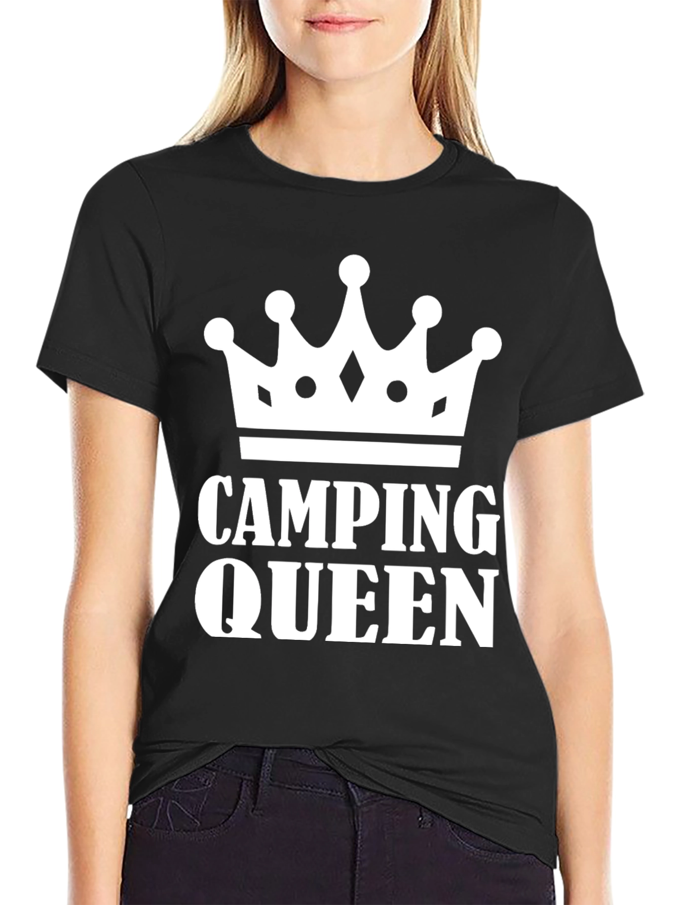 Camping Queen Graphic T-Shirt