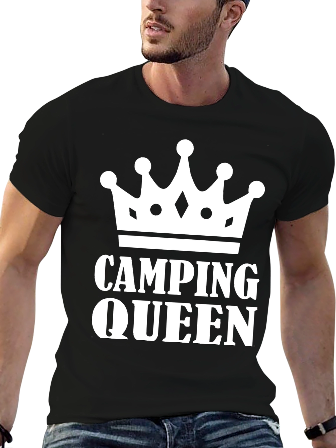 Camping Queen Graphic T-Shirt
