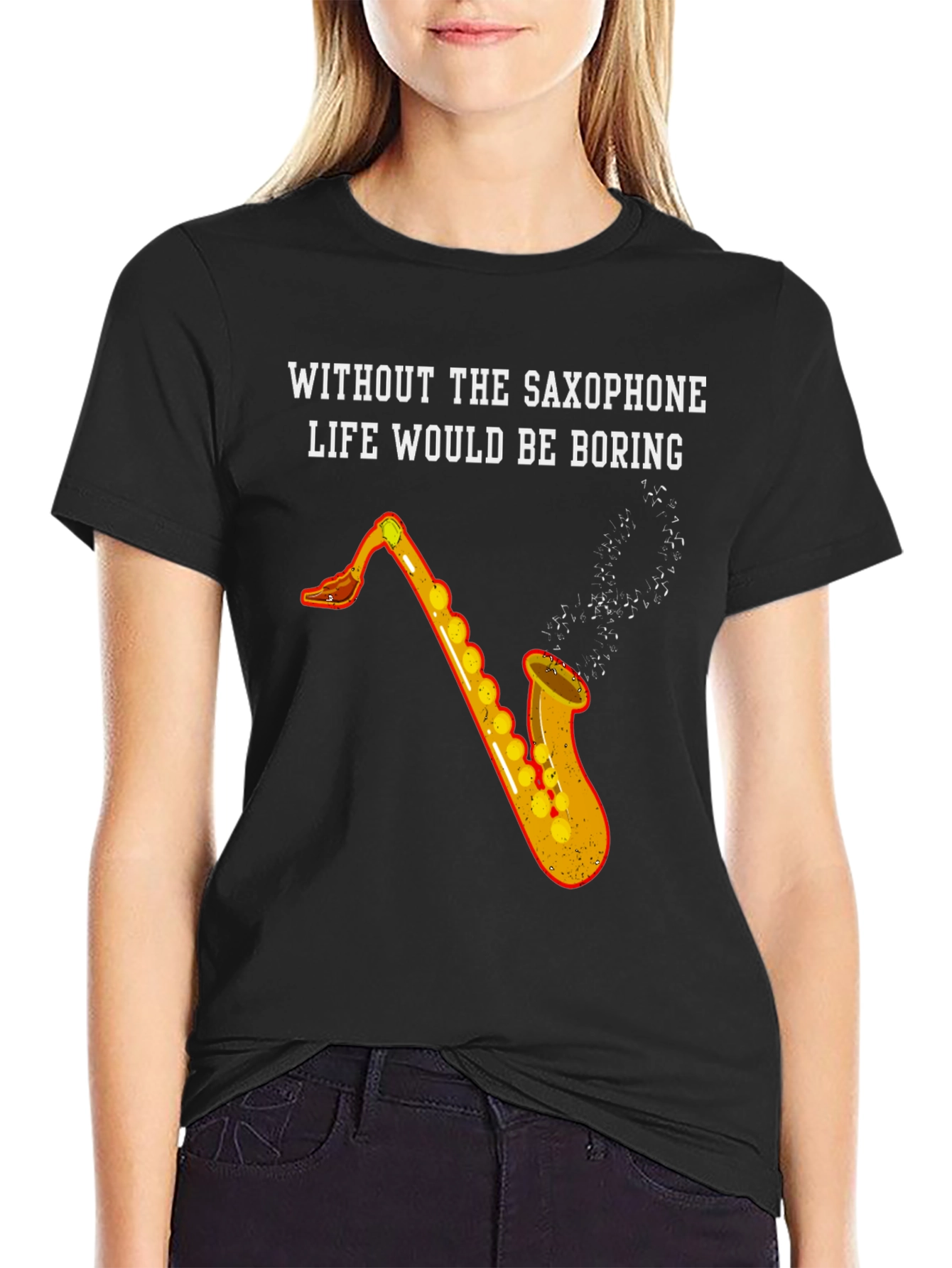 Saxophone Life T-Shirt - Music Lover Tee