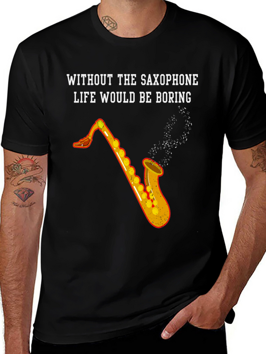 Saxophone Life T-Shirt - Music Lover Tee