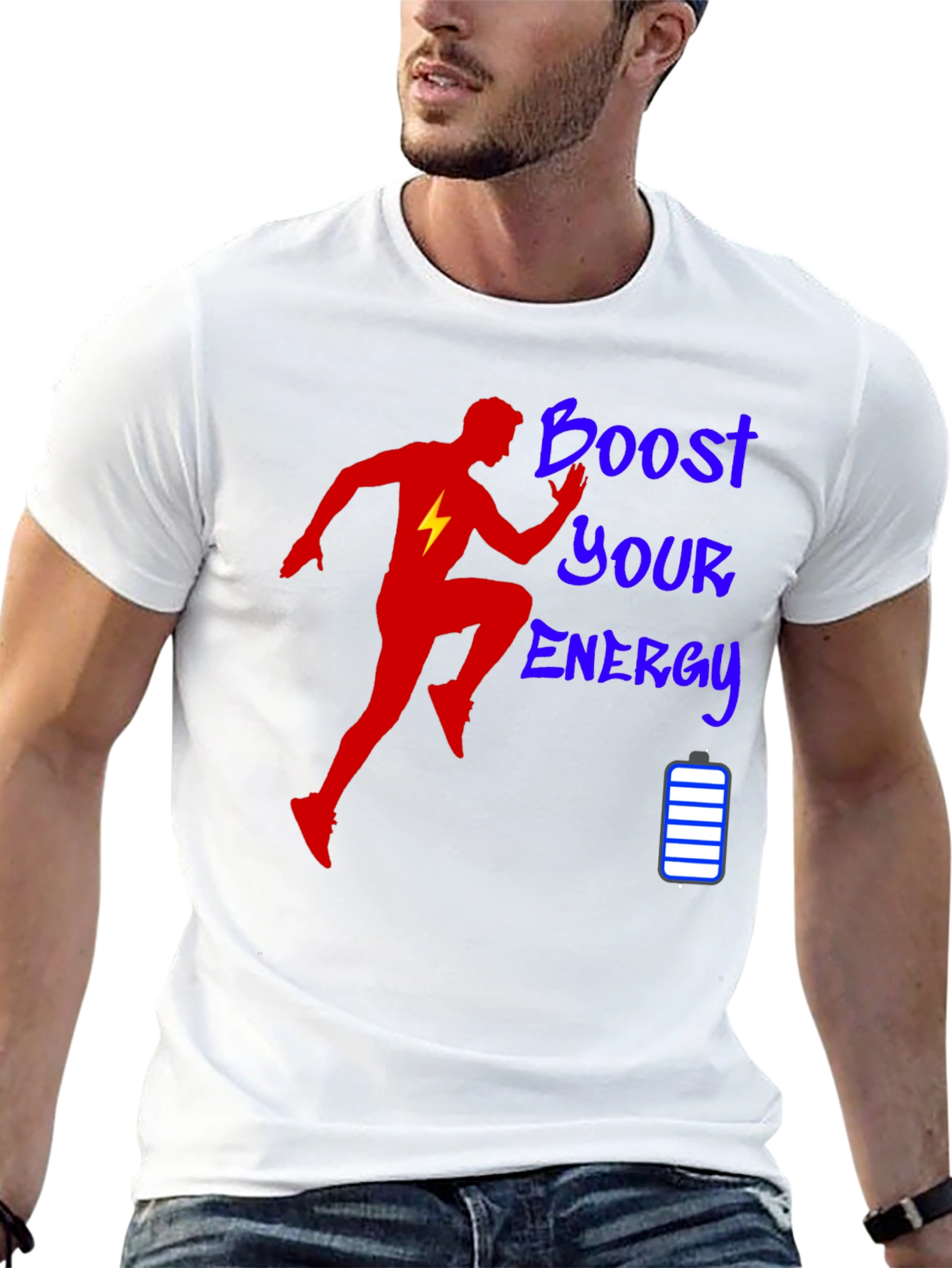 Boost Your Energy Graphic T-Shirt