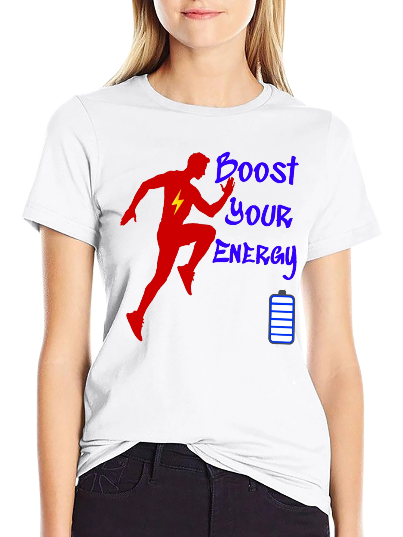 Boost Your Energy Graphic T-Shirt