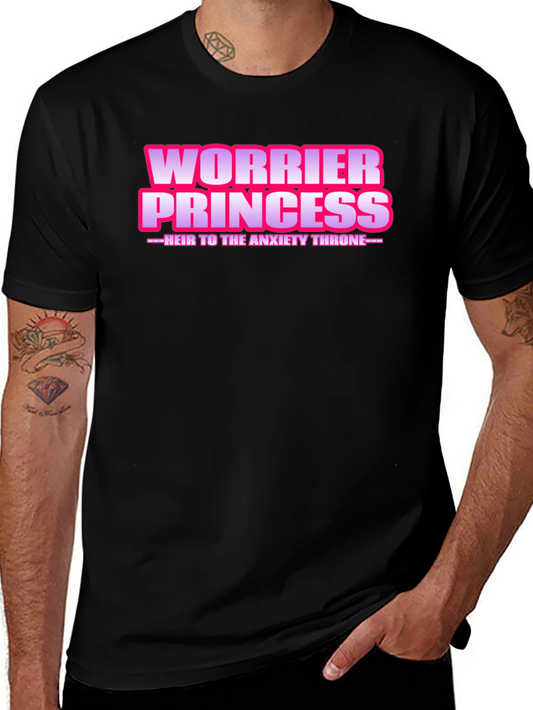 Worrier Princess T-Shirt - Anxiety Throne