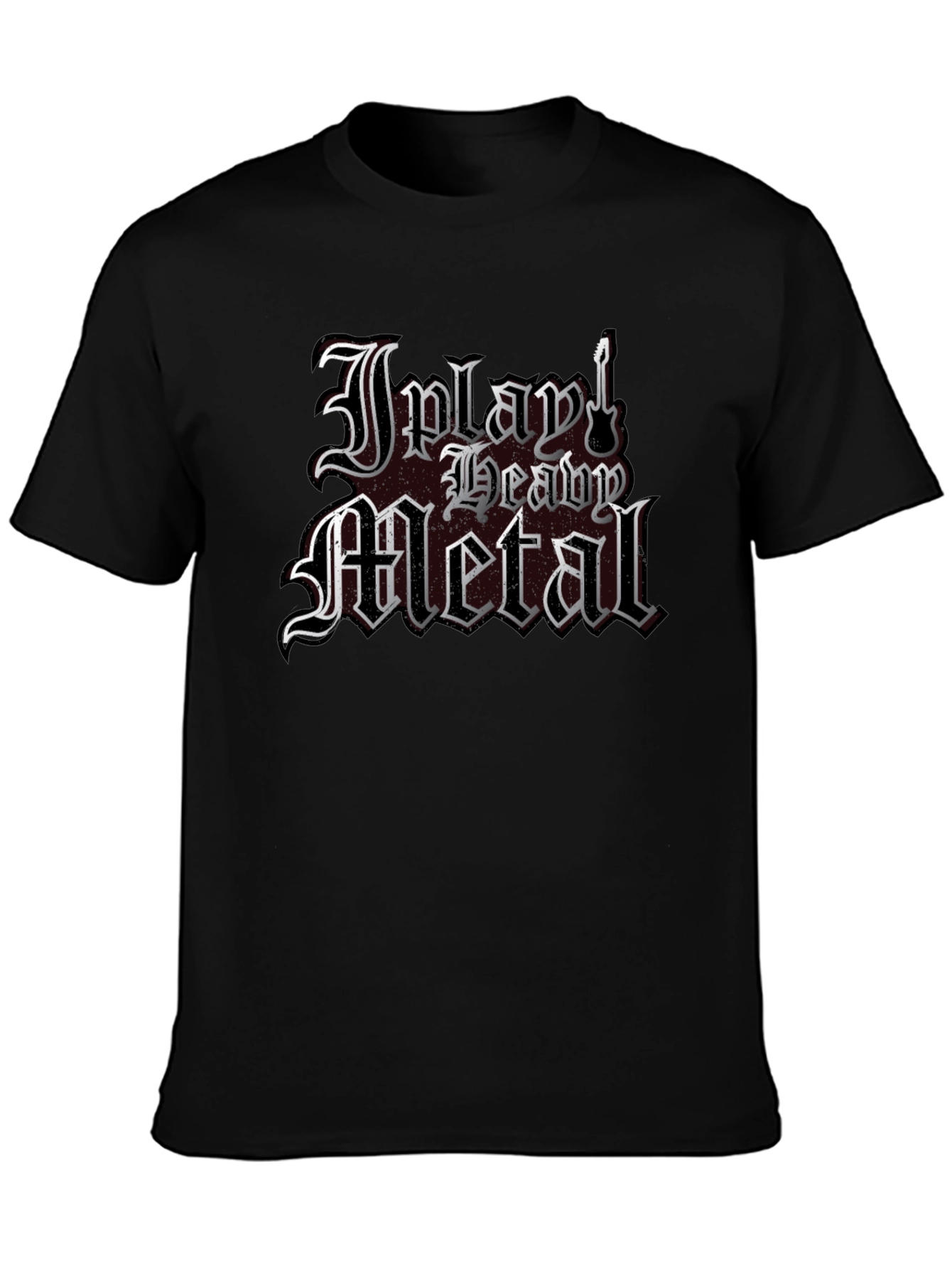 Inland Heavy Metal Black T-Shirt