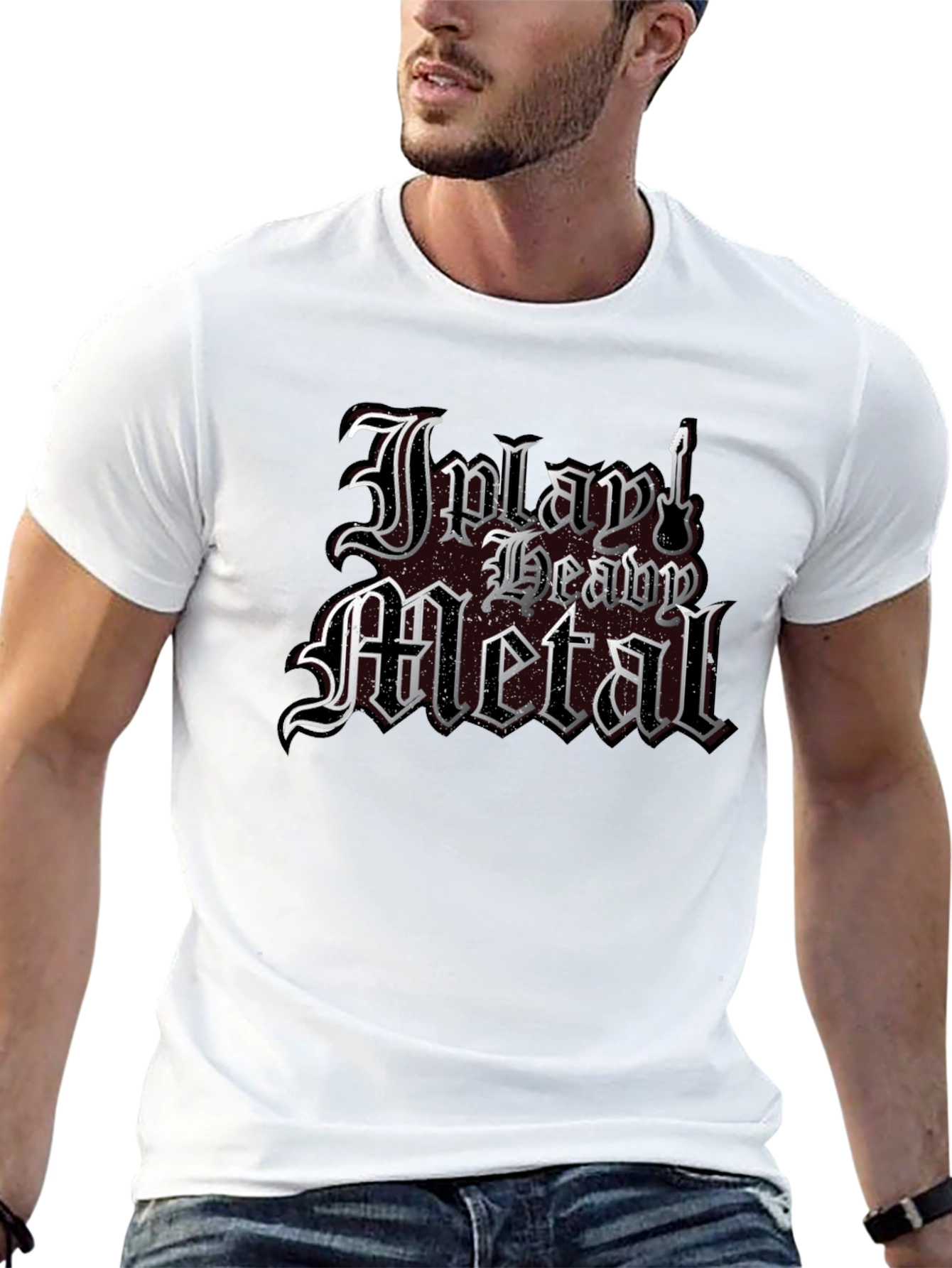 Inland Heavy Metal Black T-Shirt