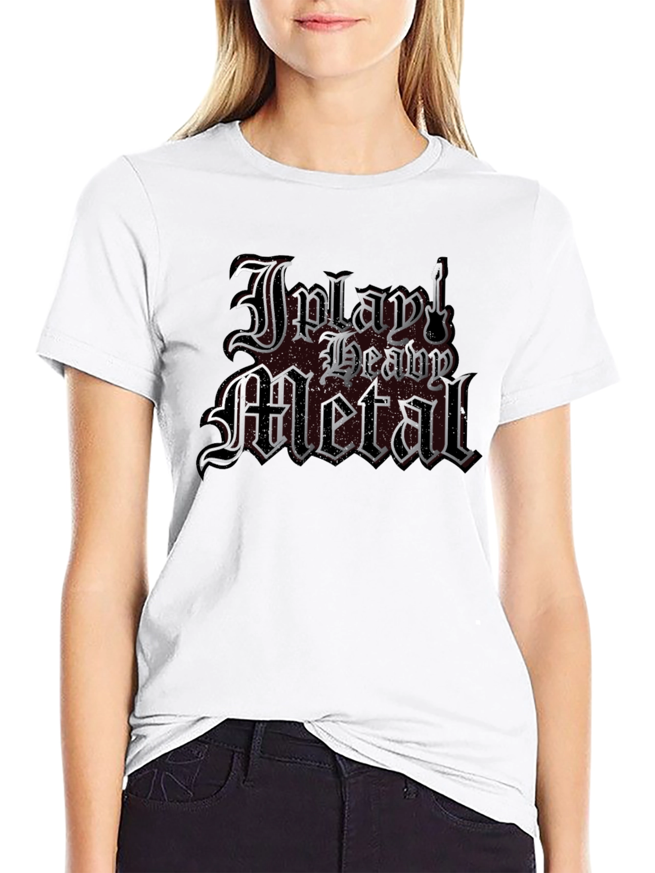 Inland Heavy Metal Black T-Shirt