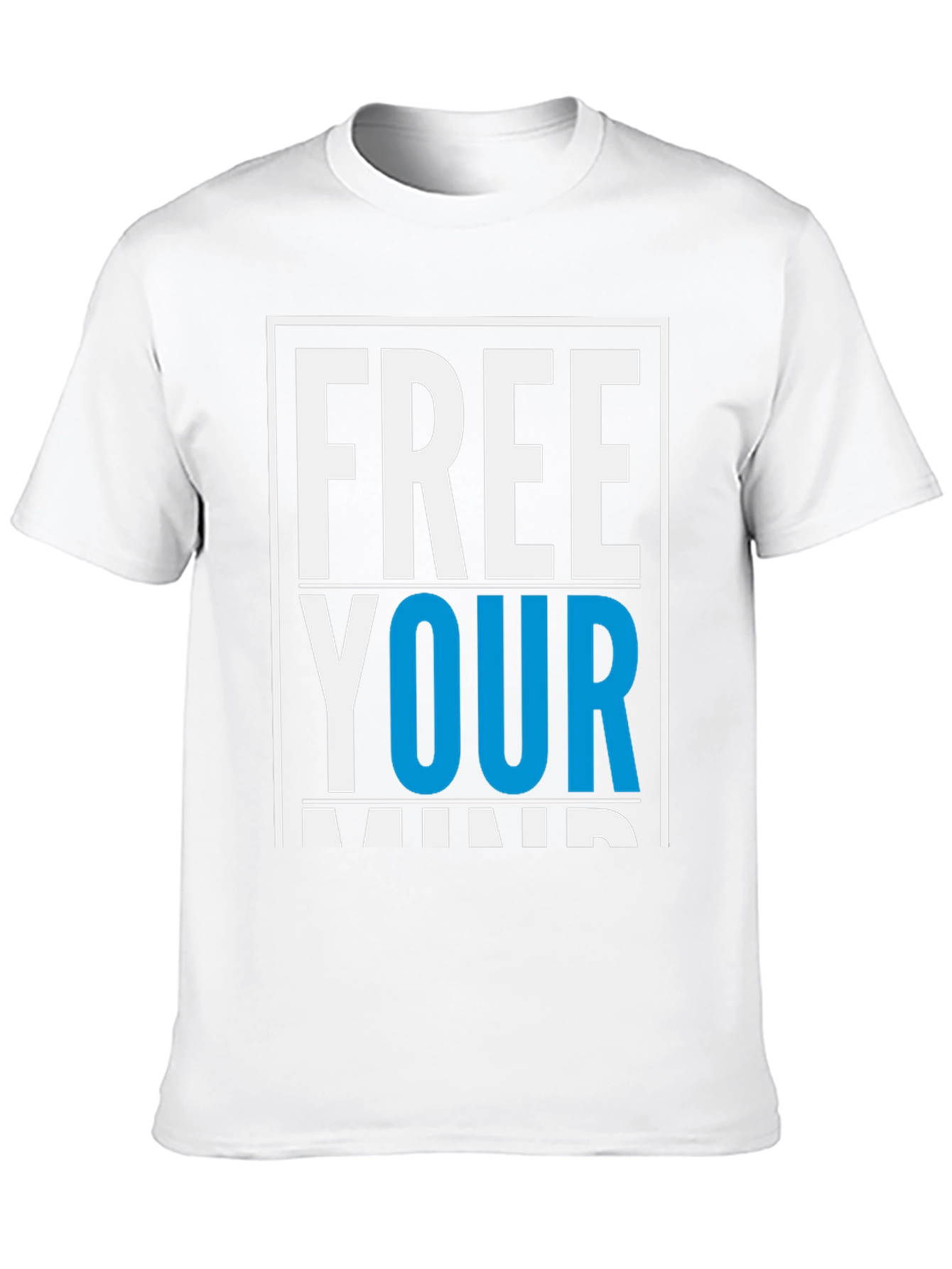 Free Your Mind Graphic T-Shirt - Black