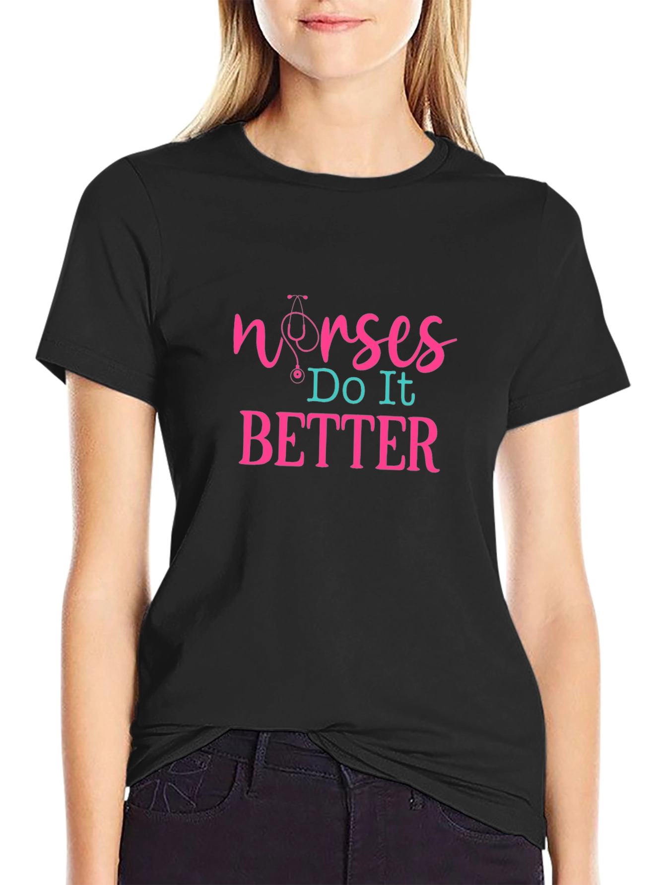 Nurses Do It Better Graphic T-Shirt