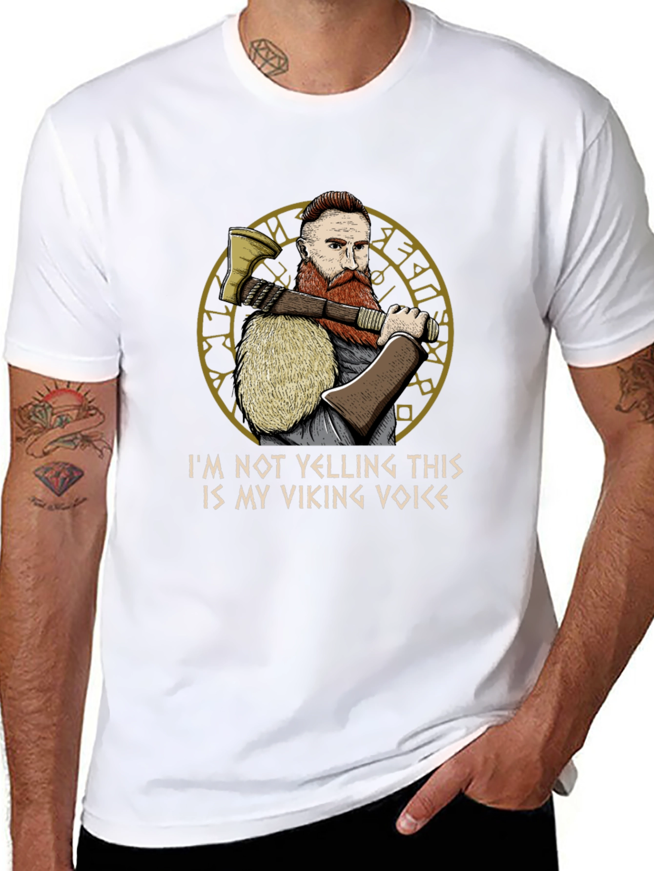 Viking Voice T-Shirt - Warrior Graphic Tee
